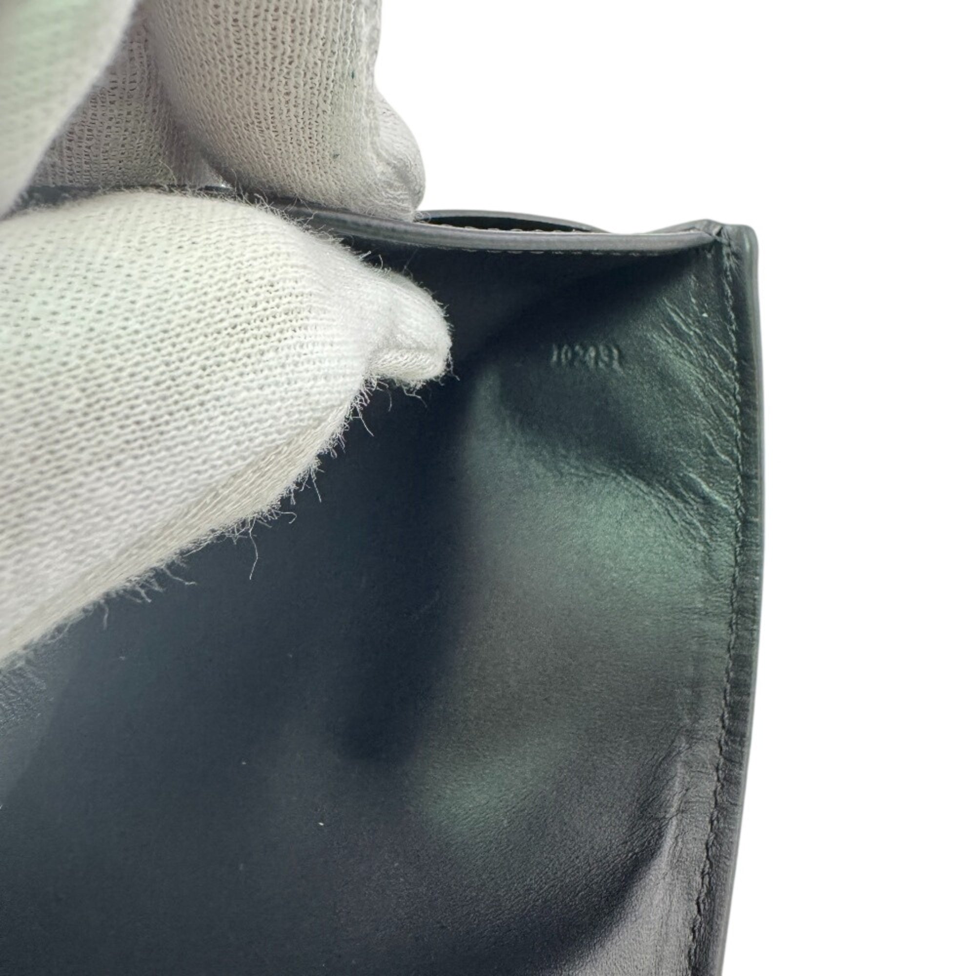 Loewe Black Leather Wallet (Bi-Fold) (Pre-Owned)