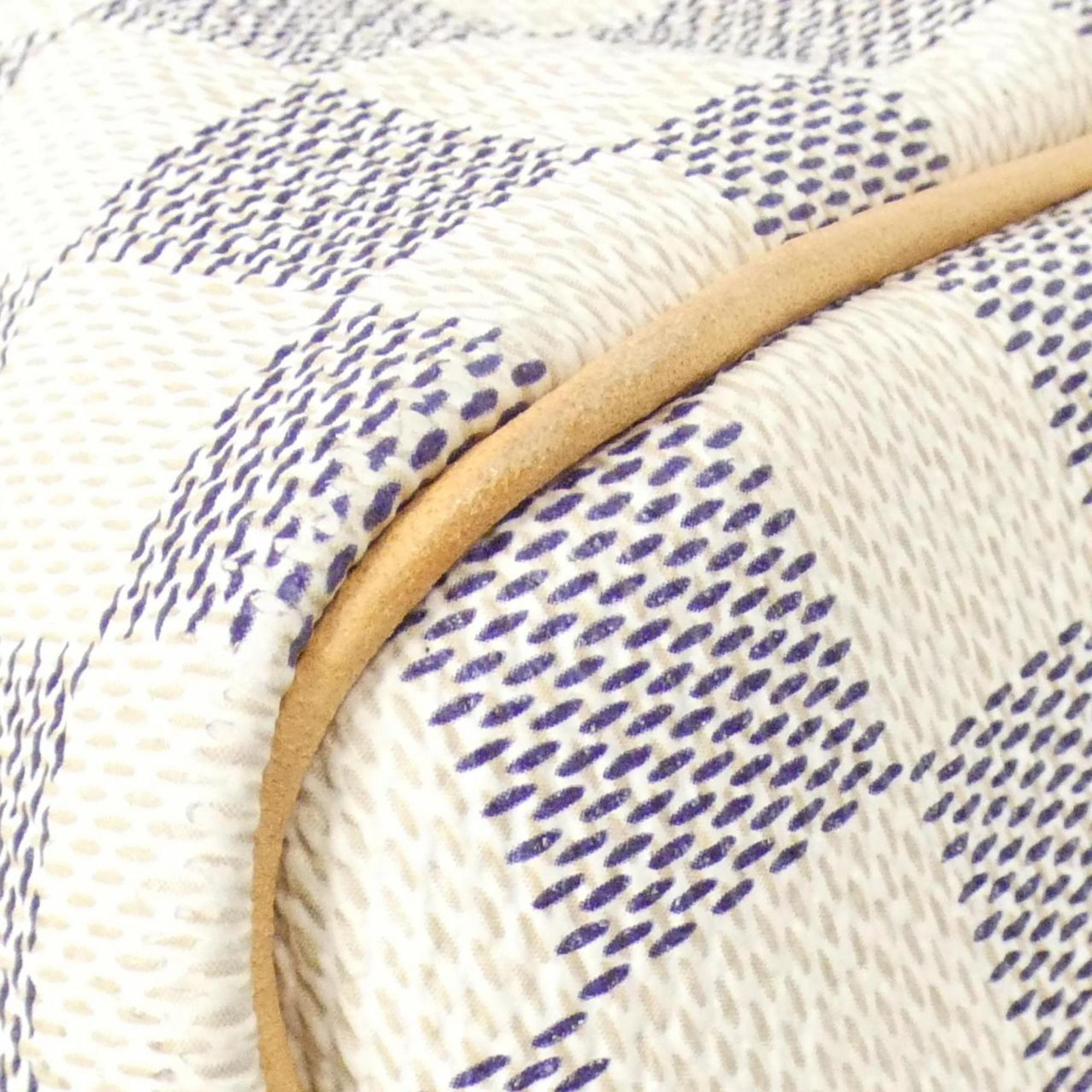 Louis Vuitton Azur Coated Canvas Boston Bag (Pre-Owned)