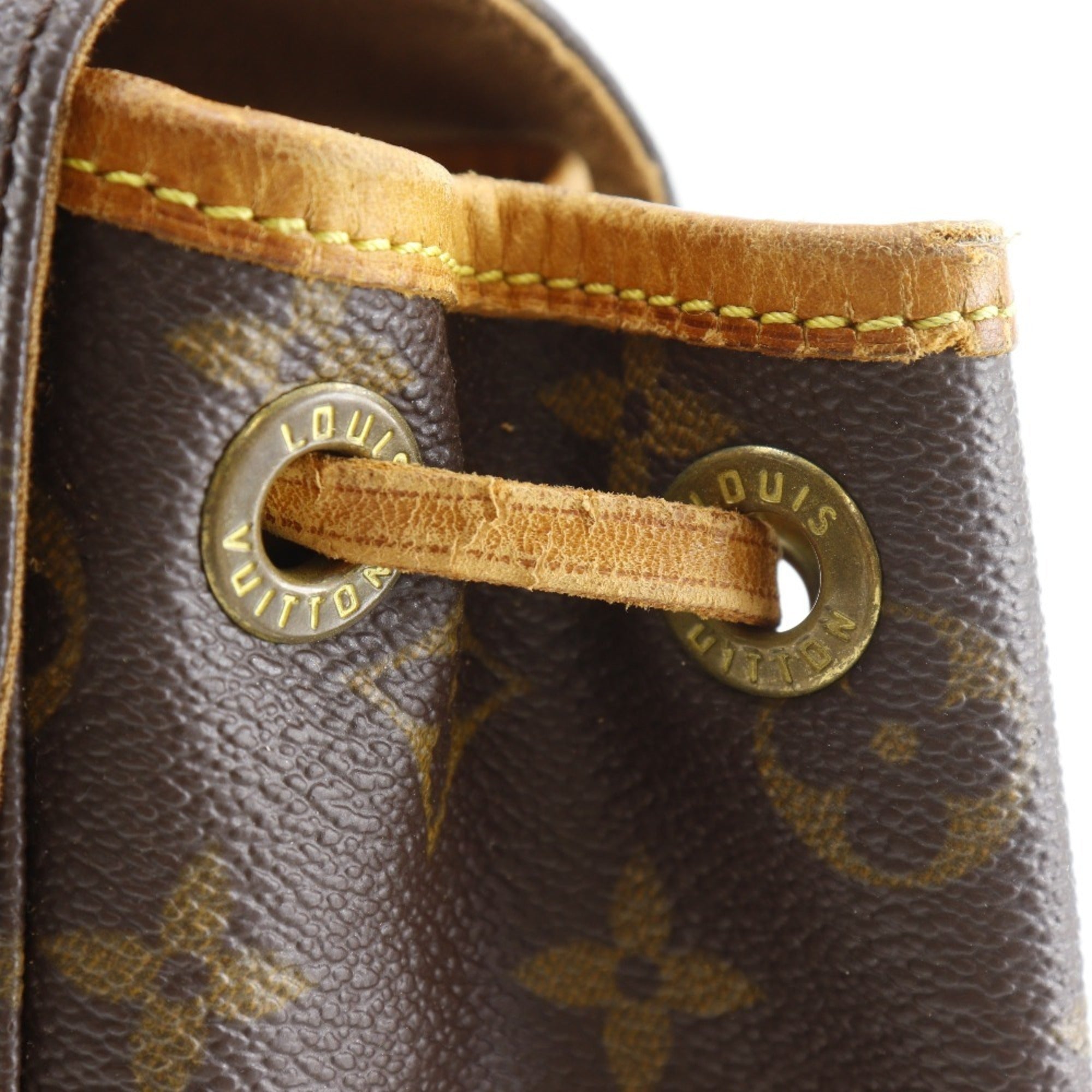 Louis Vuitton Brown Canvas Backpack (Pre-Owned)