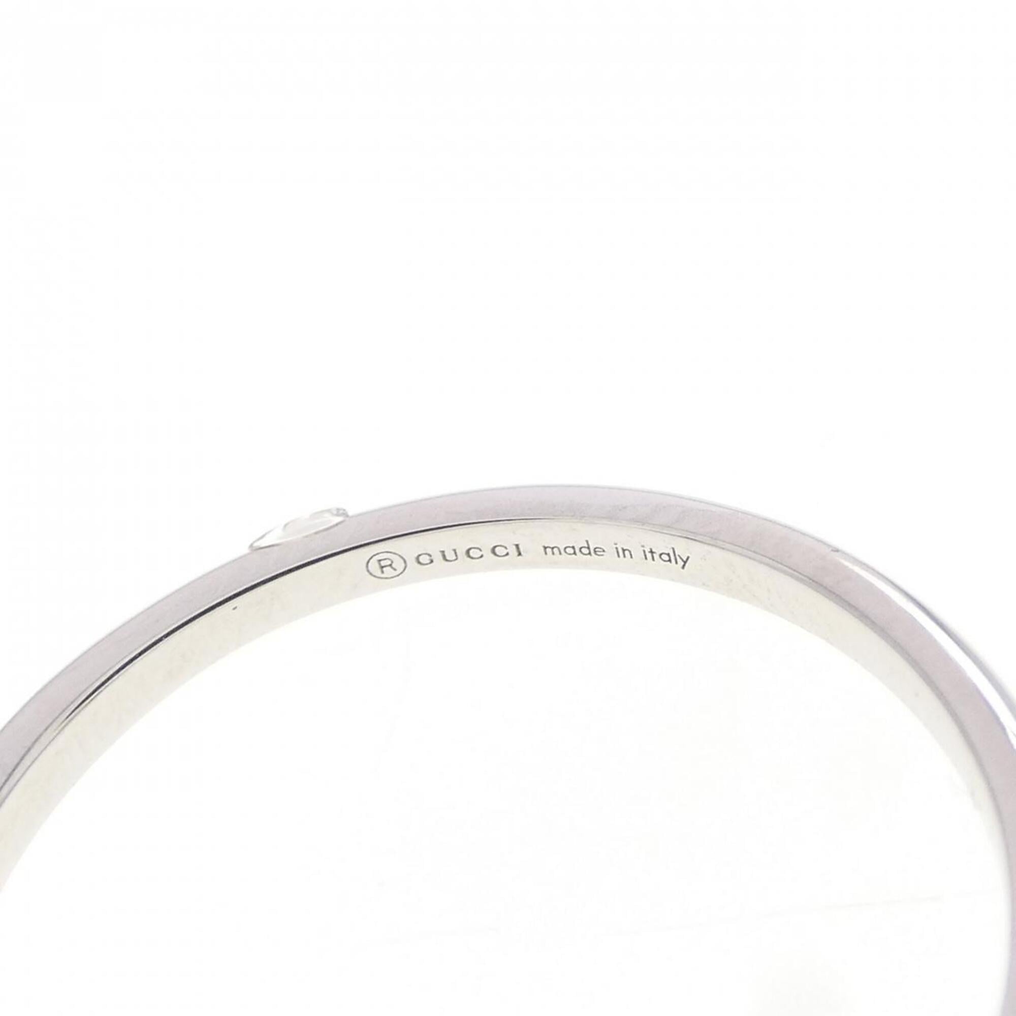 Gucci White Gold White Gold (18K) Band Ring (Pre-Owned)