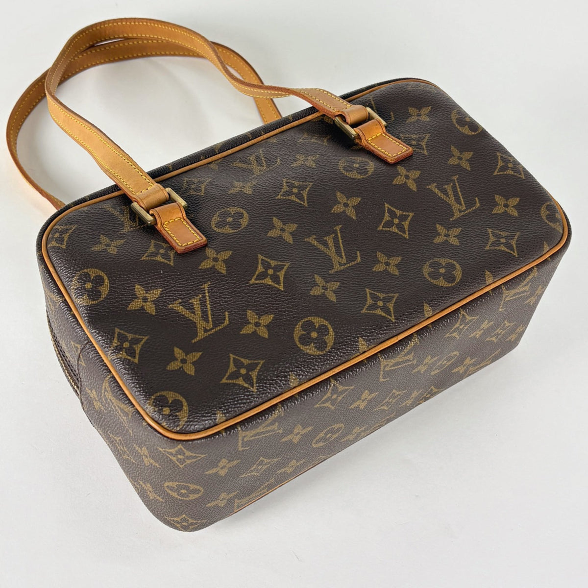 Louis Vuitton Brown Monogram Shoulder Bag (Pre-Owned)