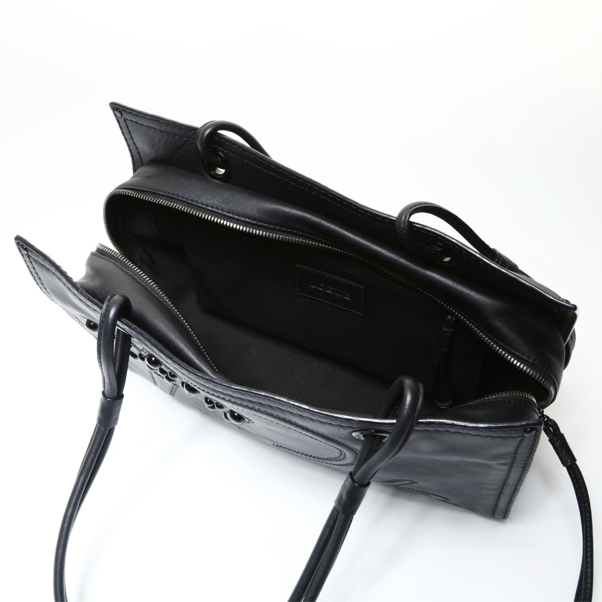 Loewe Black Handbag Tote Bag (Pre-Owned)