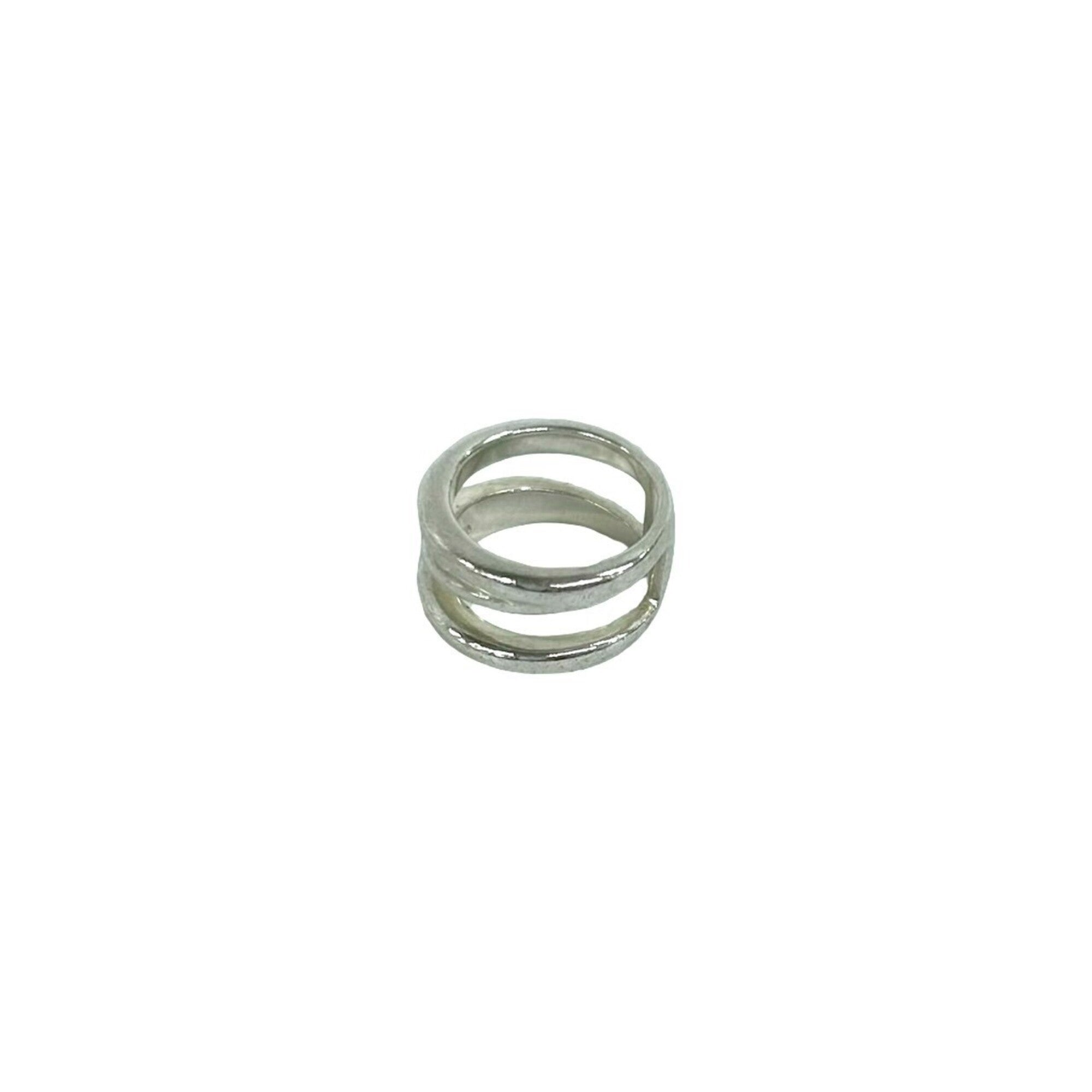 Tiffany Silver Silver 925 Band Ring (Pre-Owned)