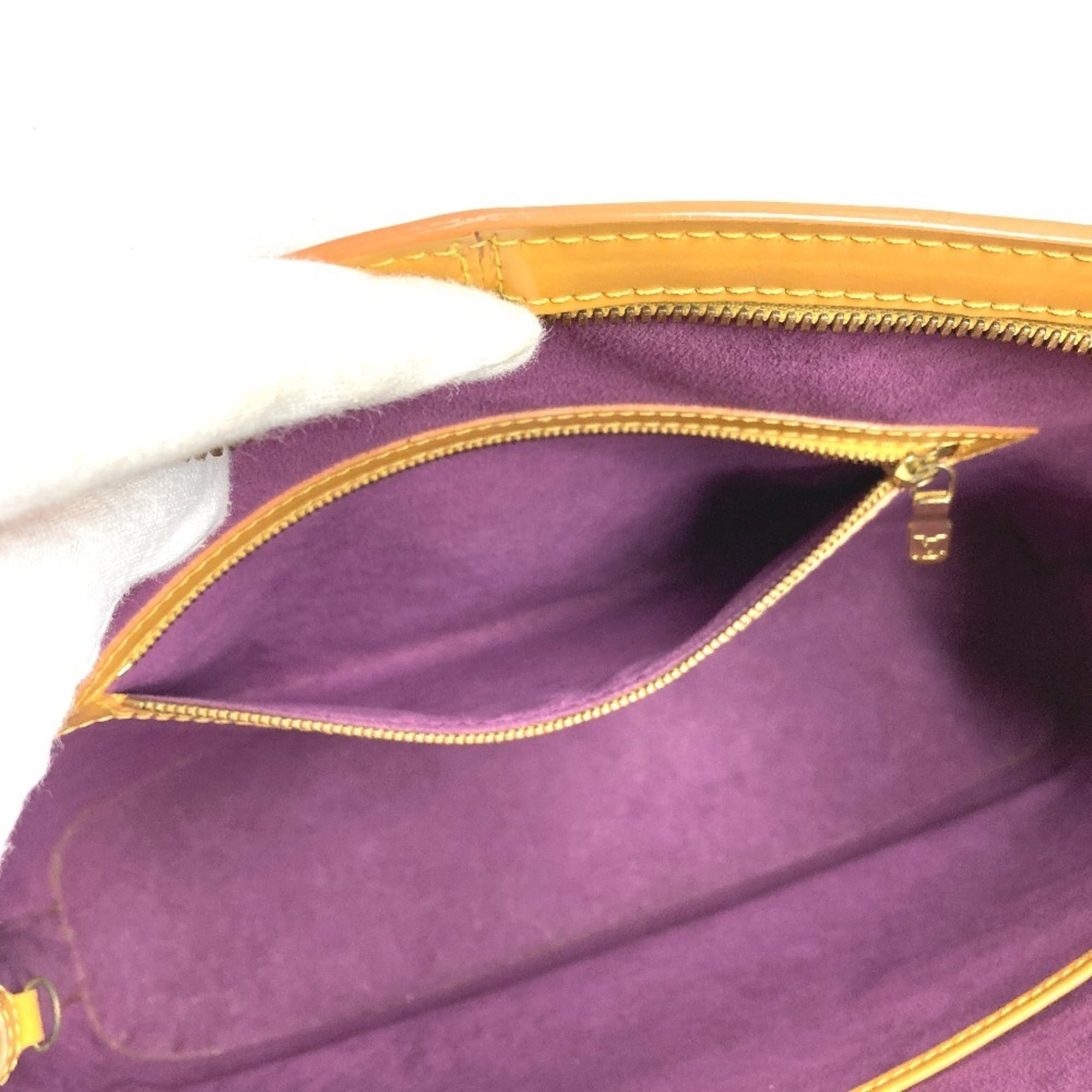 Louis Vuitton Epi Yellow Epi Leather Shoulder Bag Tote Bag (Pre-Owned)