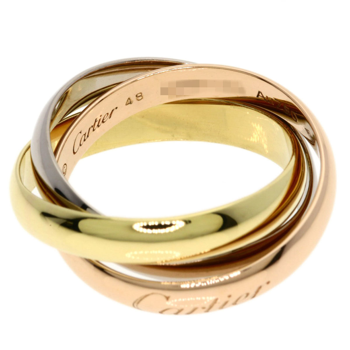 Cartier Yellow Gold (18K) Pink Gold (18K) White Gold (18K) Band Ring (Pre-Owned)