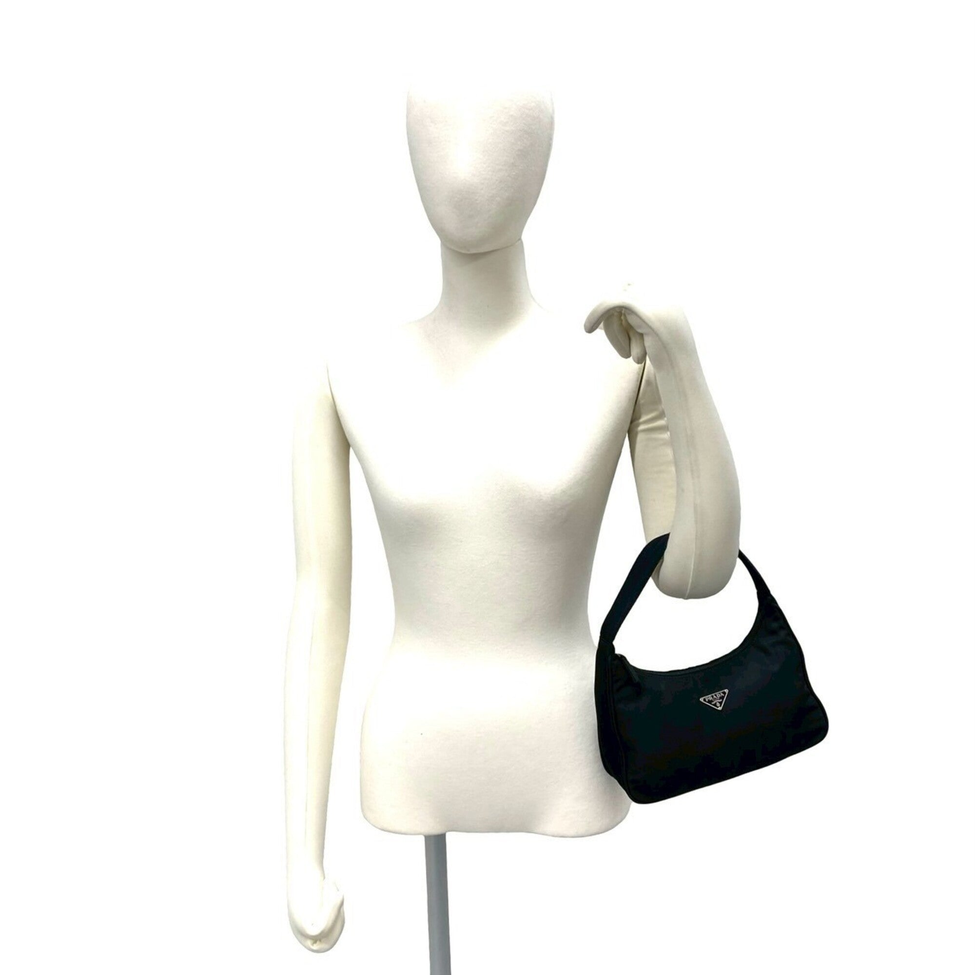 Prada Black Nylon Handbag Pouch (Pre-Owned)