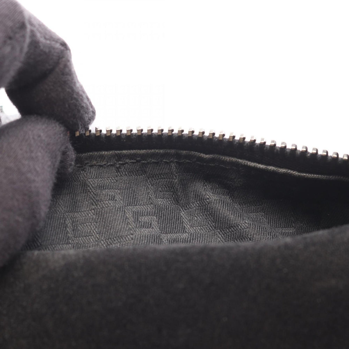 Gucci Black Suede Leather Handbag Shoulder Bag (Pre-Owned)