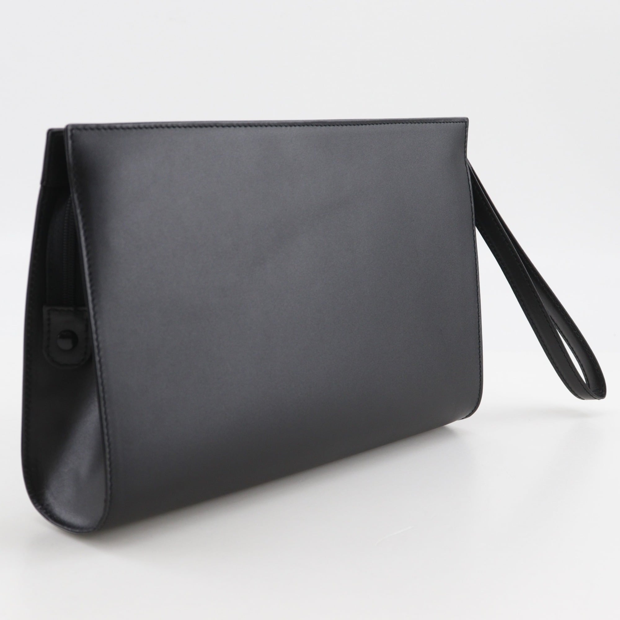 Dunhill Leather Clutch Bag (Pre-Owned)