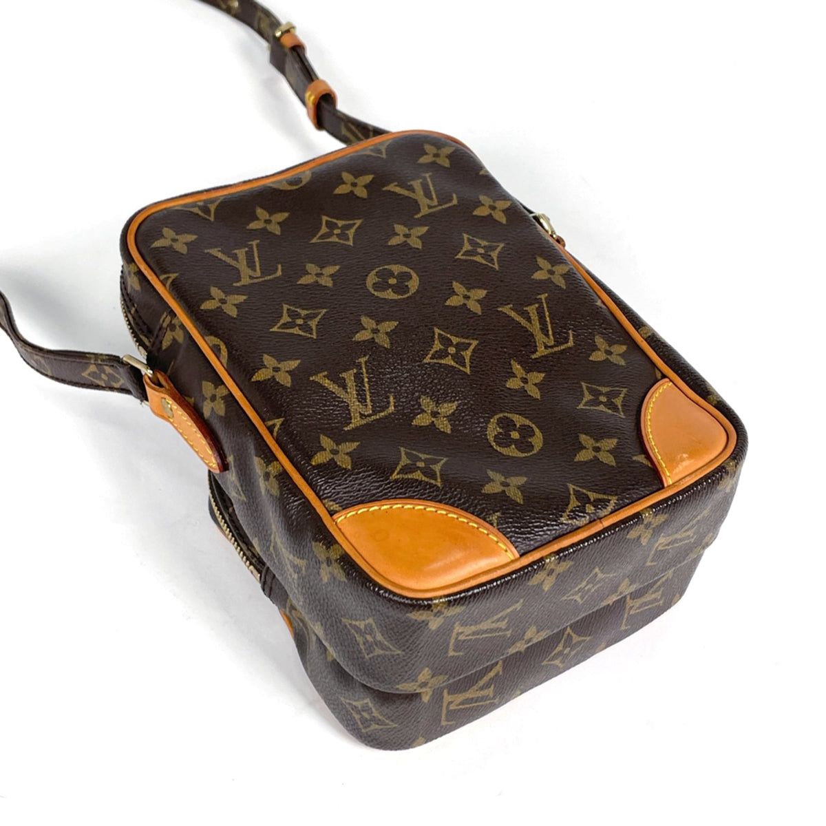 Louis Vuitton Brown Monogram Shoulder Bag (Pre-Owned)