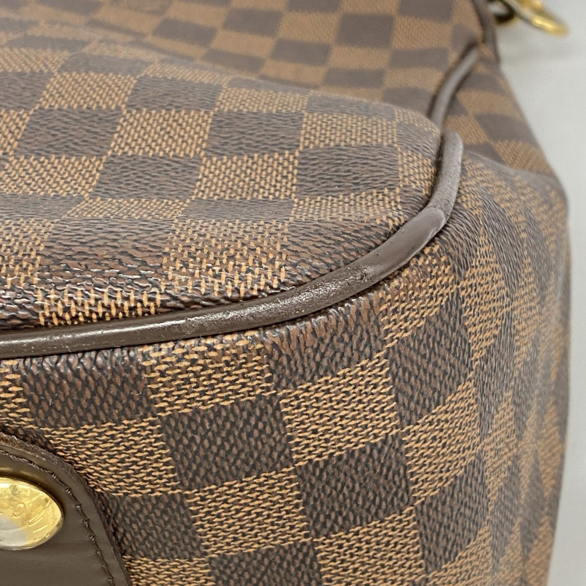 Louis Vuitton Ebene Handbag (Pre-Owned)