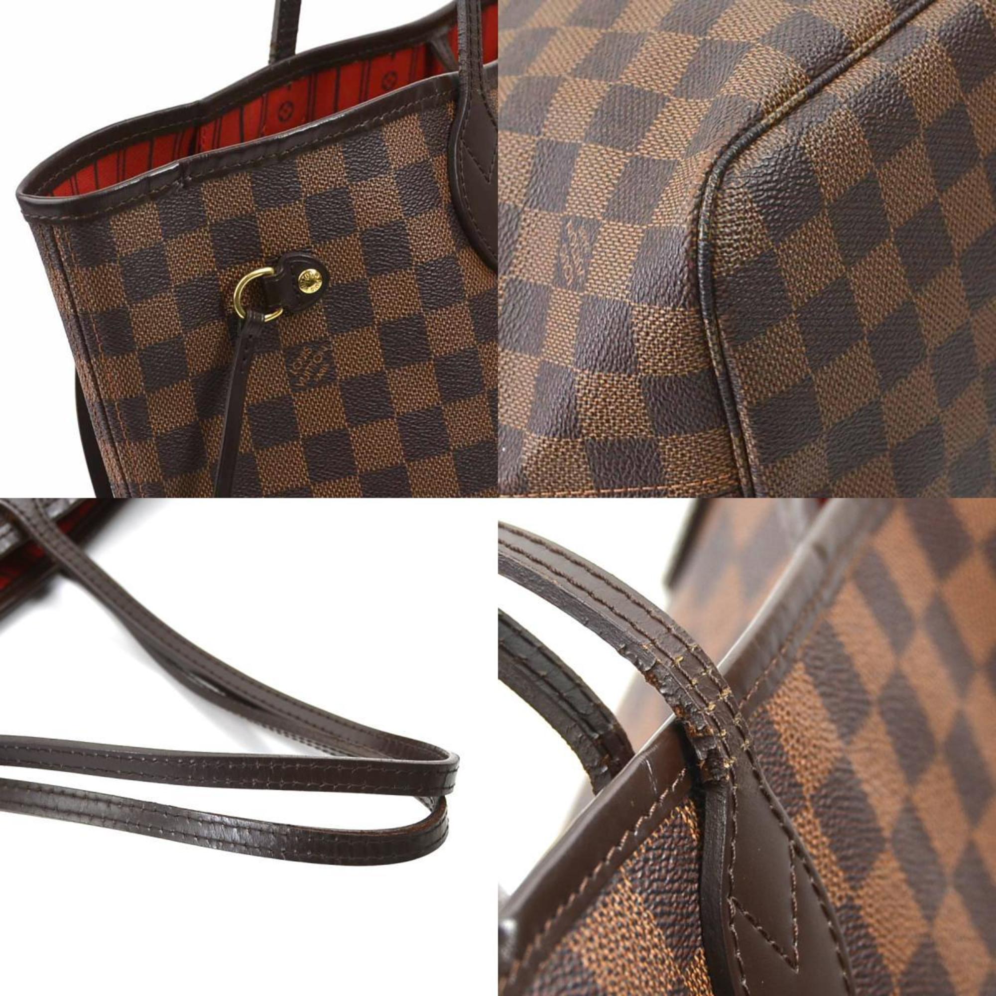 Louis Vuitton Damier Brown Damier Canvas Damier Canvas Tote Bag (Pre-Owned)
