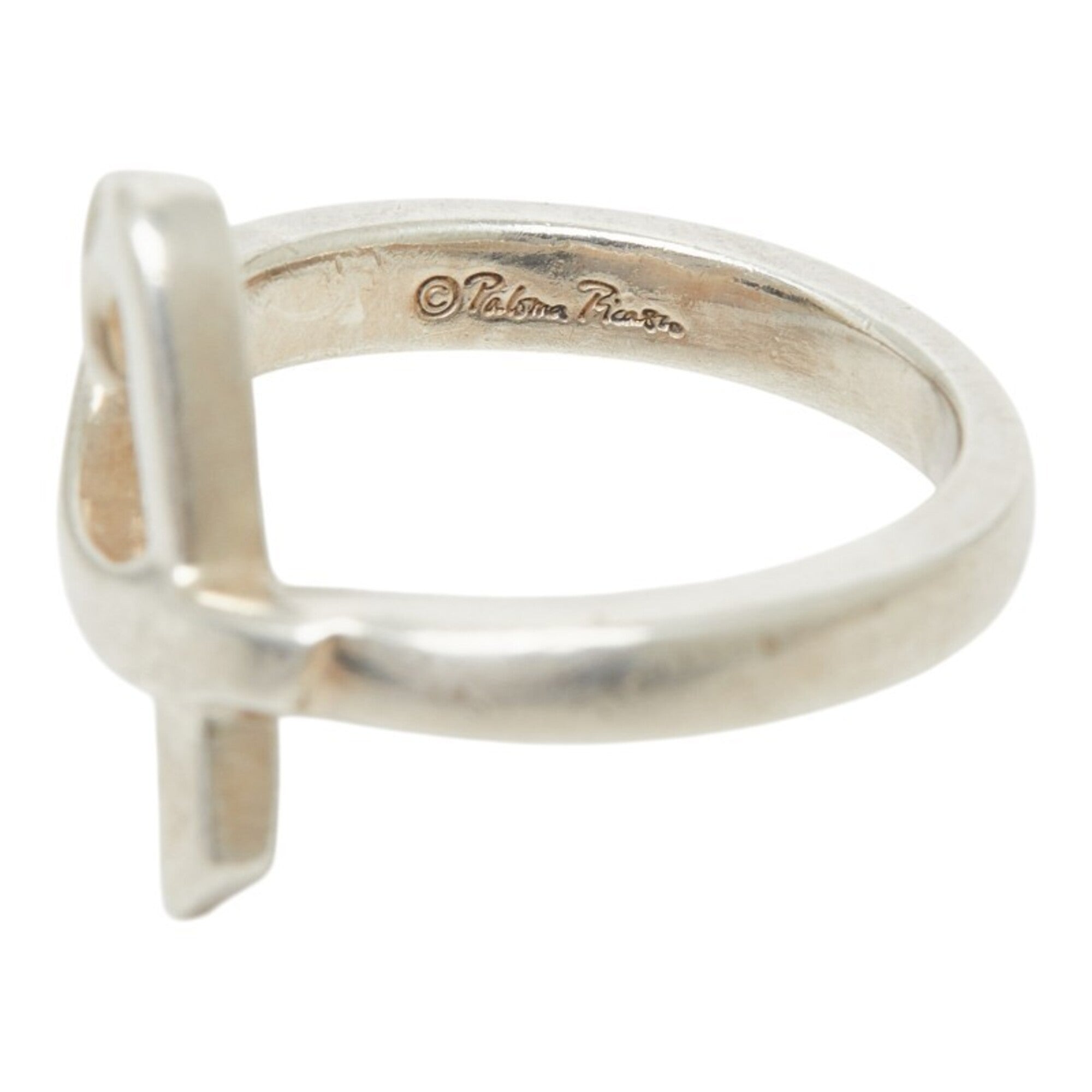 Tiffany Silver Silver 925 Band Ring (Pre-Owned)