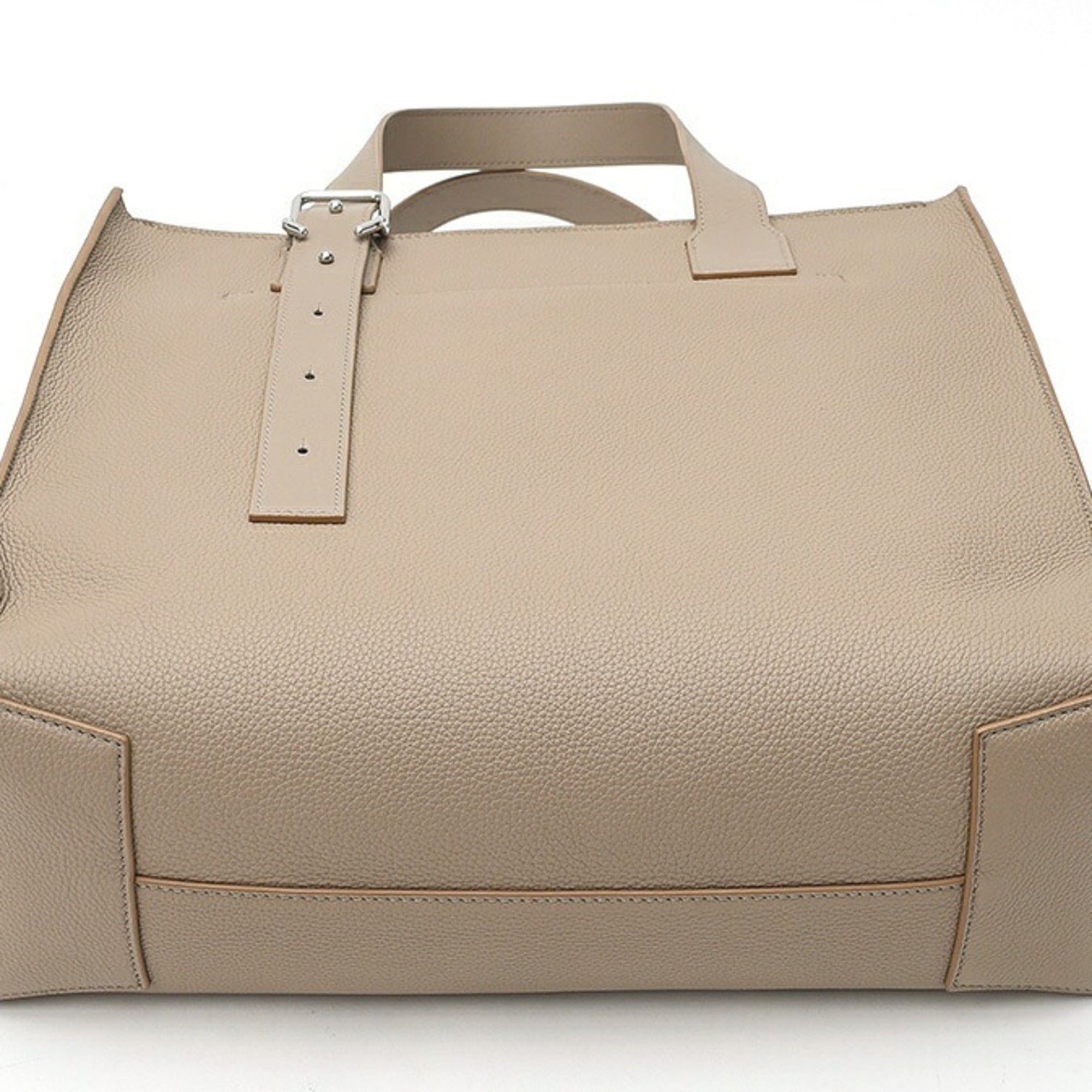 Loewe Grayish Leather Tote Bag (Pre-Owned)