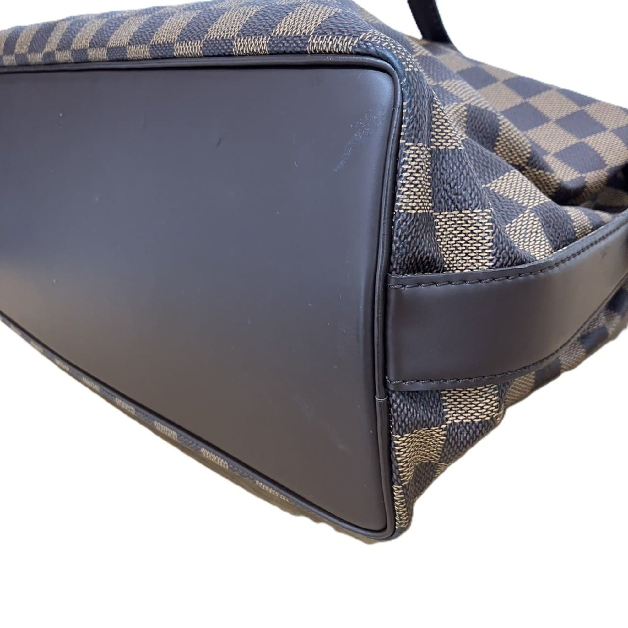 Louis Vuitton Brown Damier Canvas Damier Canvas Shoulder Bag Tote Bag (Pre-Owned)