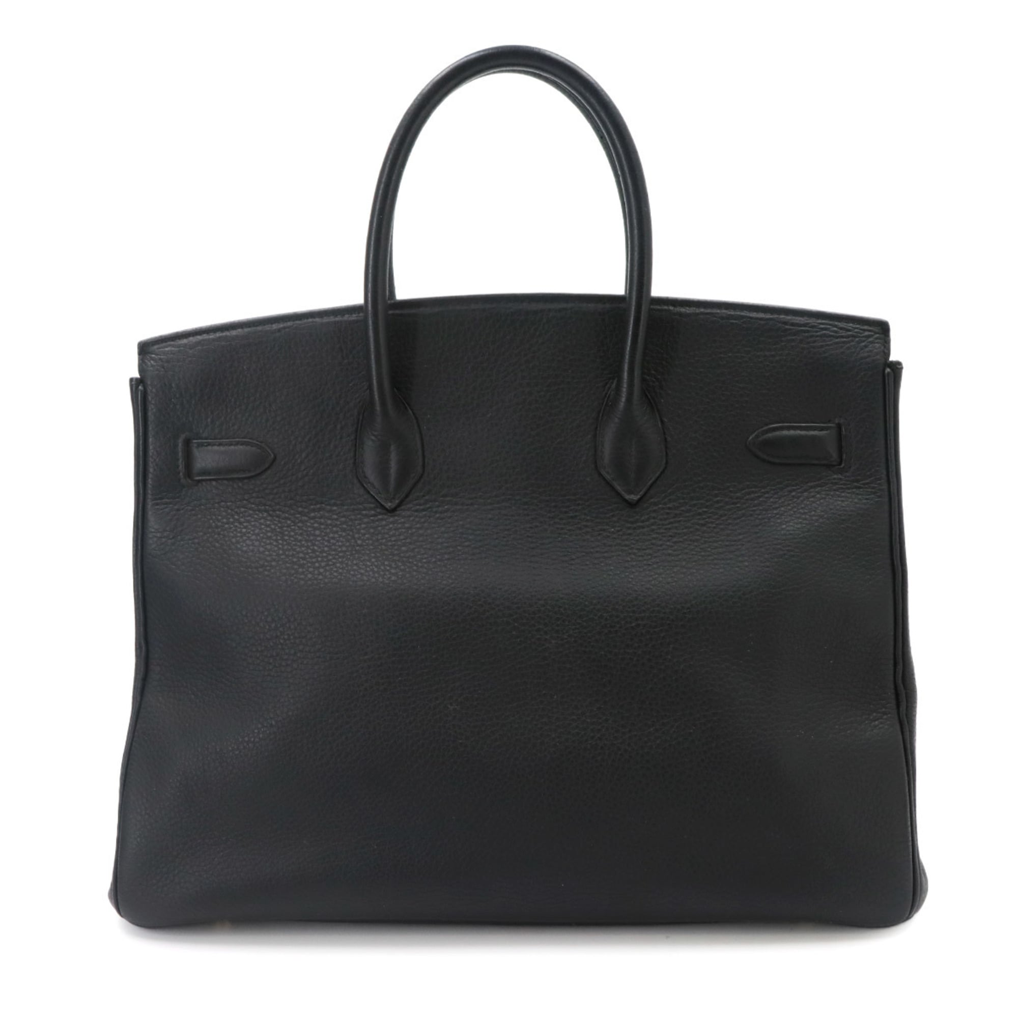 Hermes Birkin Black Togo Leather Handbag (Pre-Owned)
