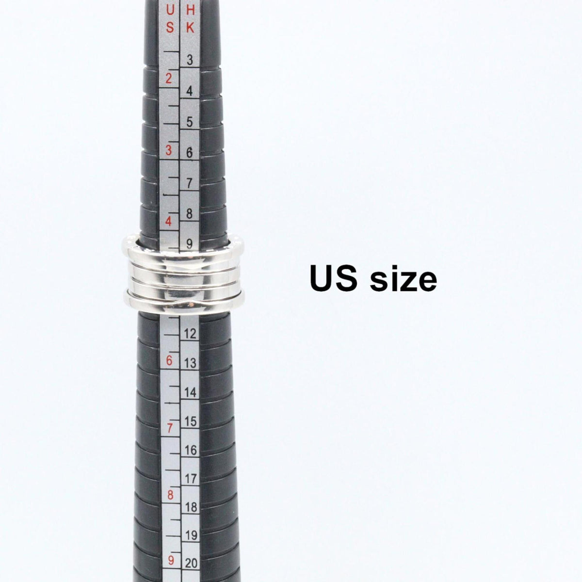 Bvlgari White Gold White Gold (18K) Band Ring (Pre-Owned)