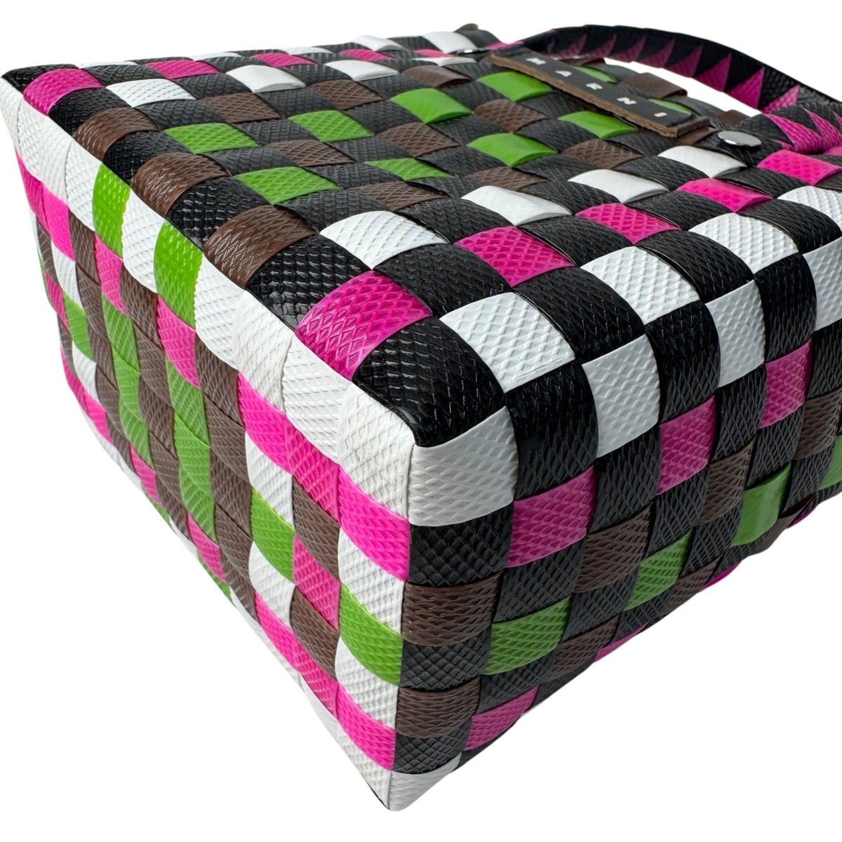 Marni Multi-Color Polypropylene Handbag Tote Bag (Pre-Owned)