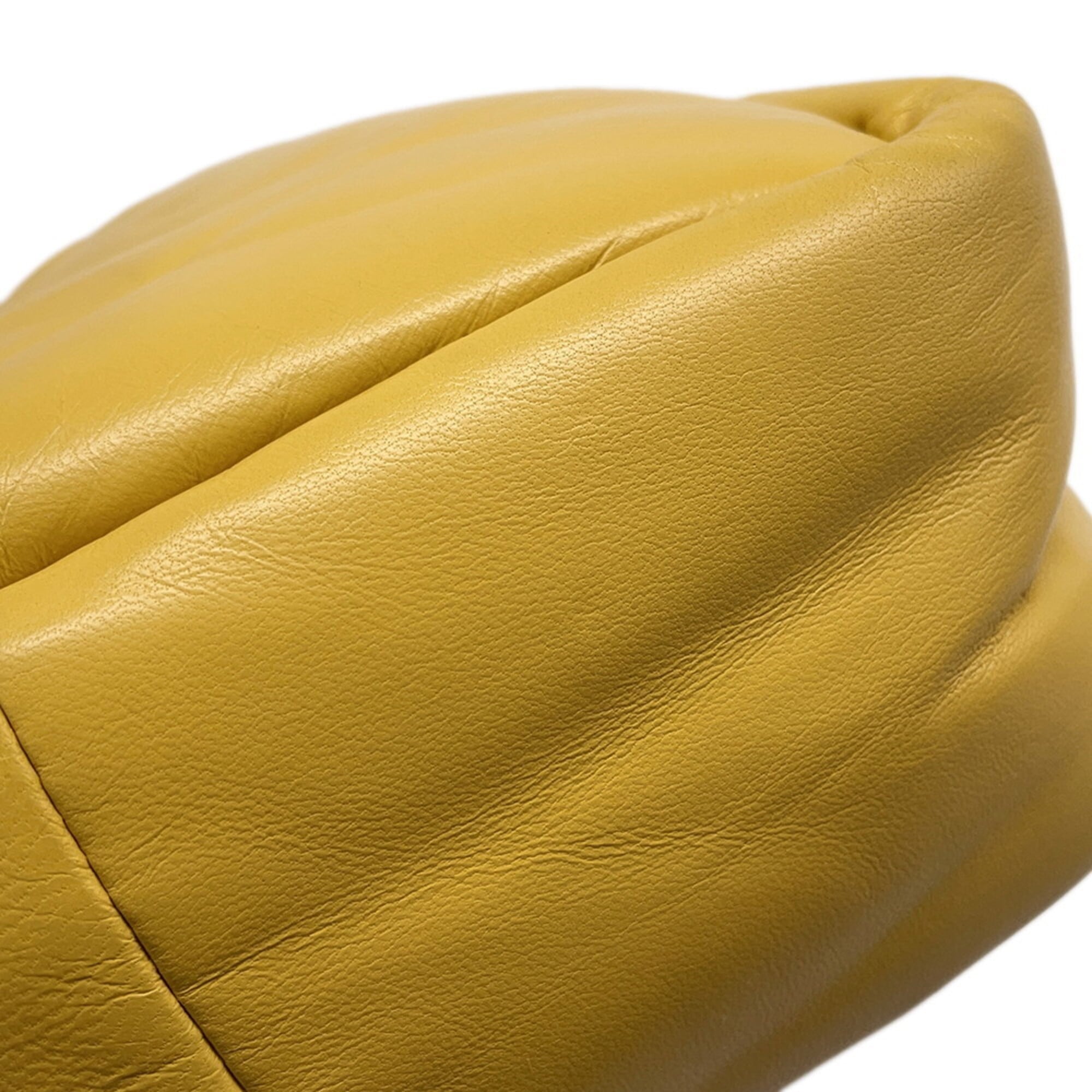 Prada Yellow Leather Handbag (Pre-Owned)