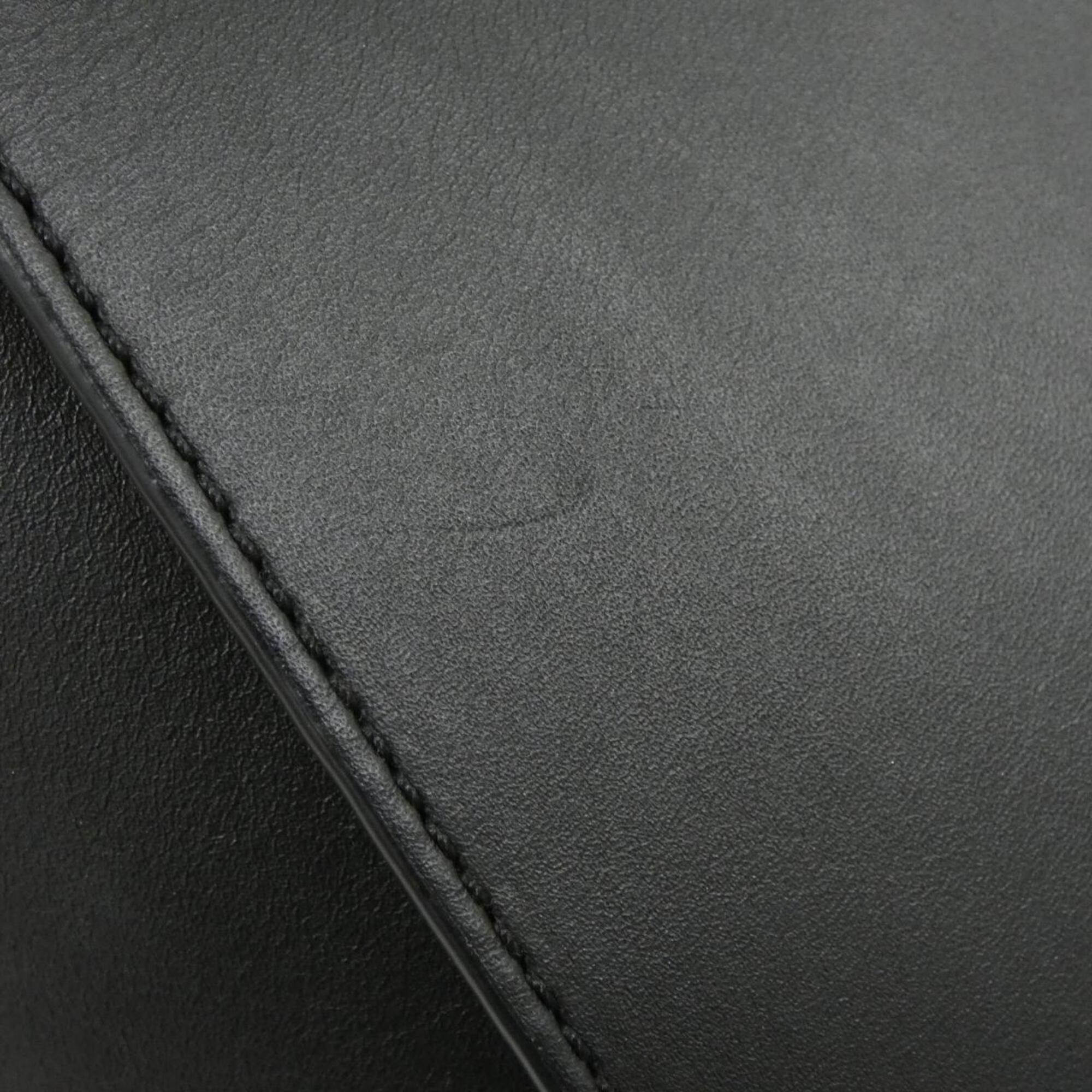 Loewe Black Leather Shoulder Bag (Pre-Owned)
