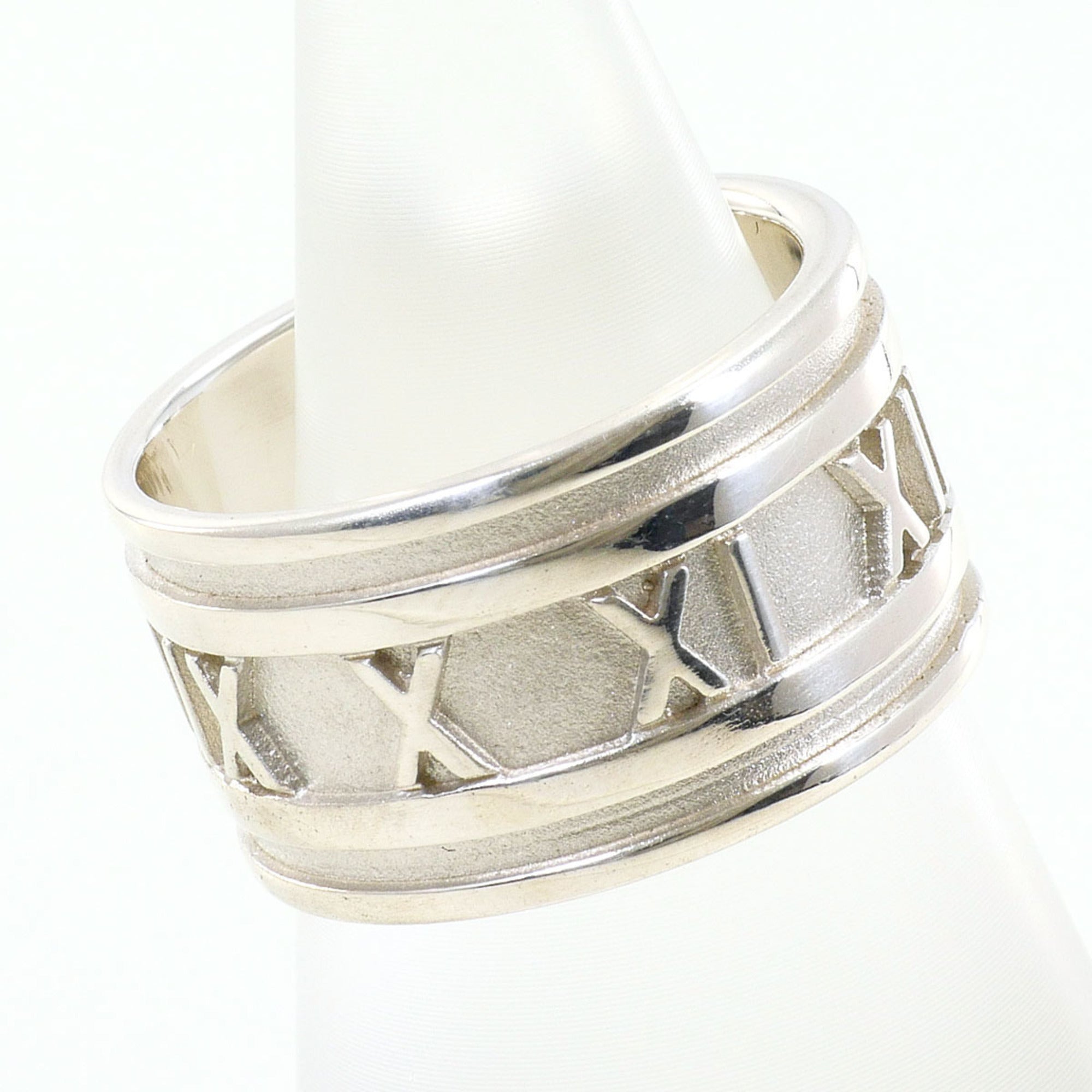 Tiffany Silver Silver 925 Band Ring (Pre-Owned)