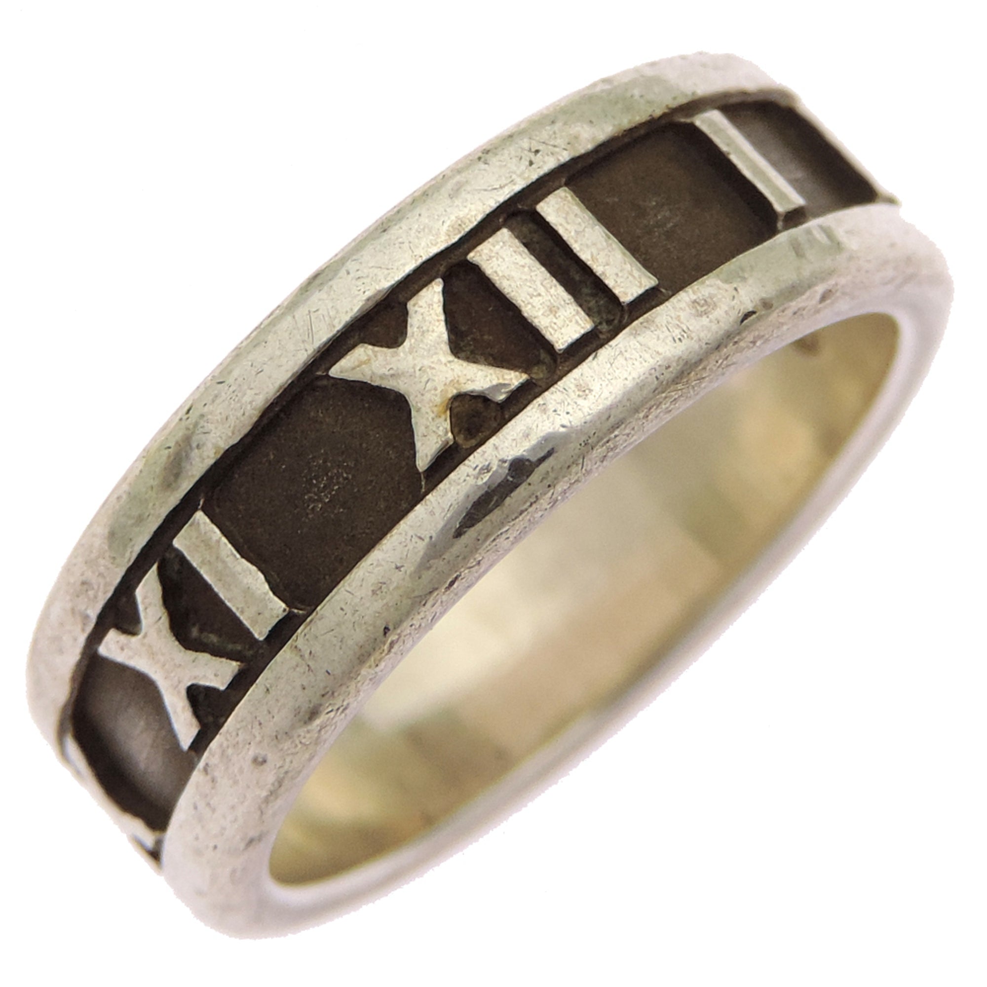Tiffany Silver 925 Band Ring (Pre-Owned)