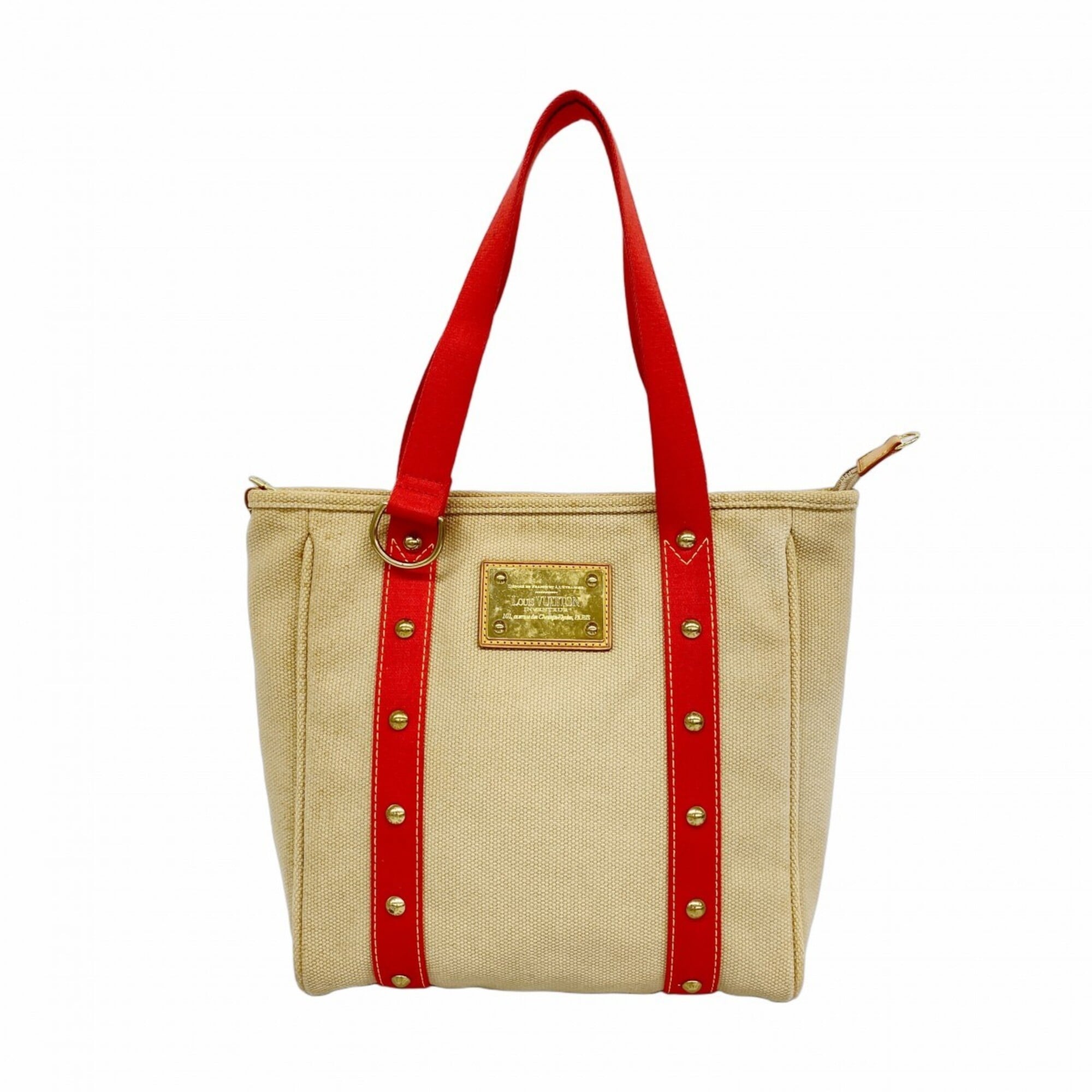 Louis Vuitton Beige Tote Bag (Pre-Owned)