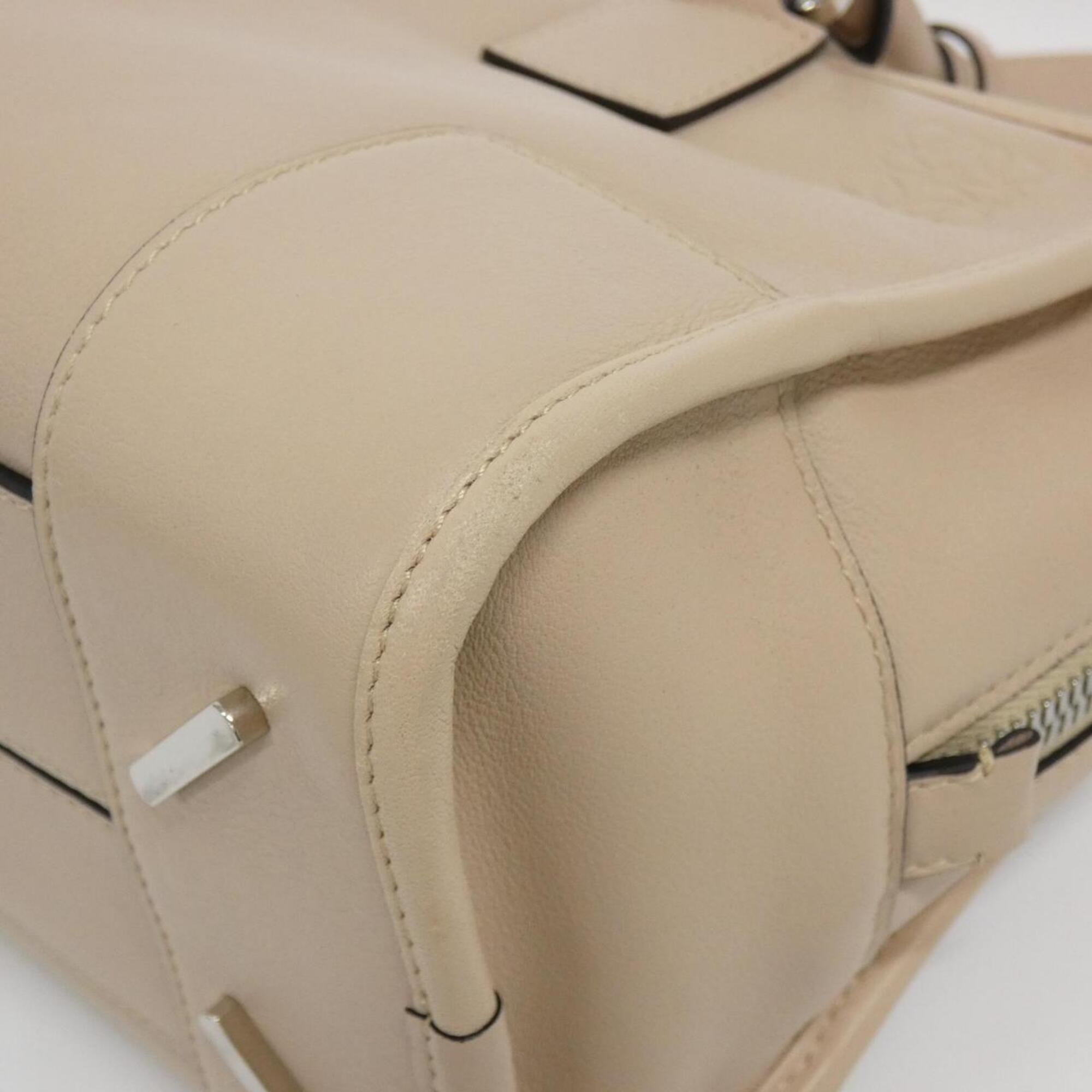 Loewe Beige Leather Handbag (Pre-Owned)