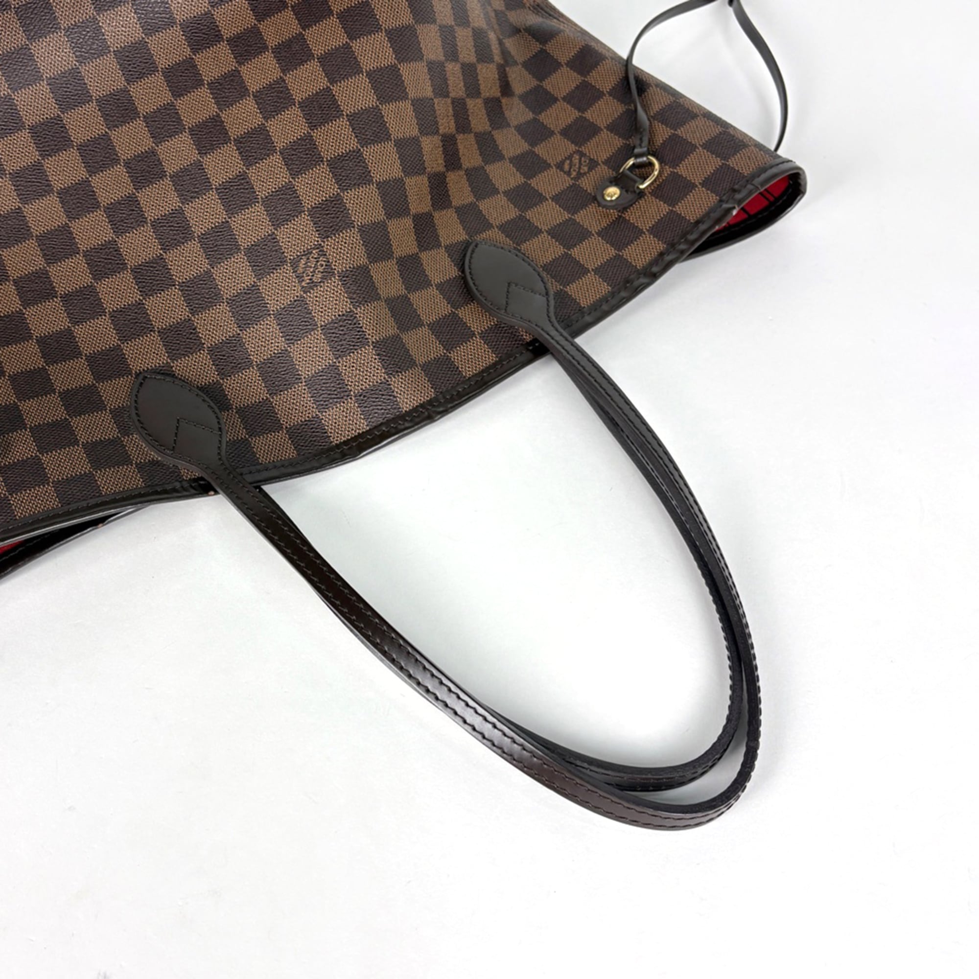 Louis Vuitton Brown Damier Canvas Shoulder Bag Tote Bag (Pre-Owned)