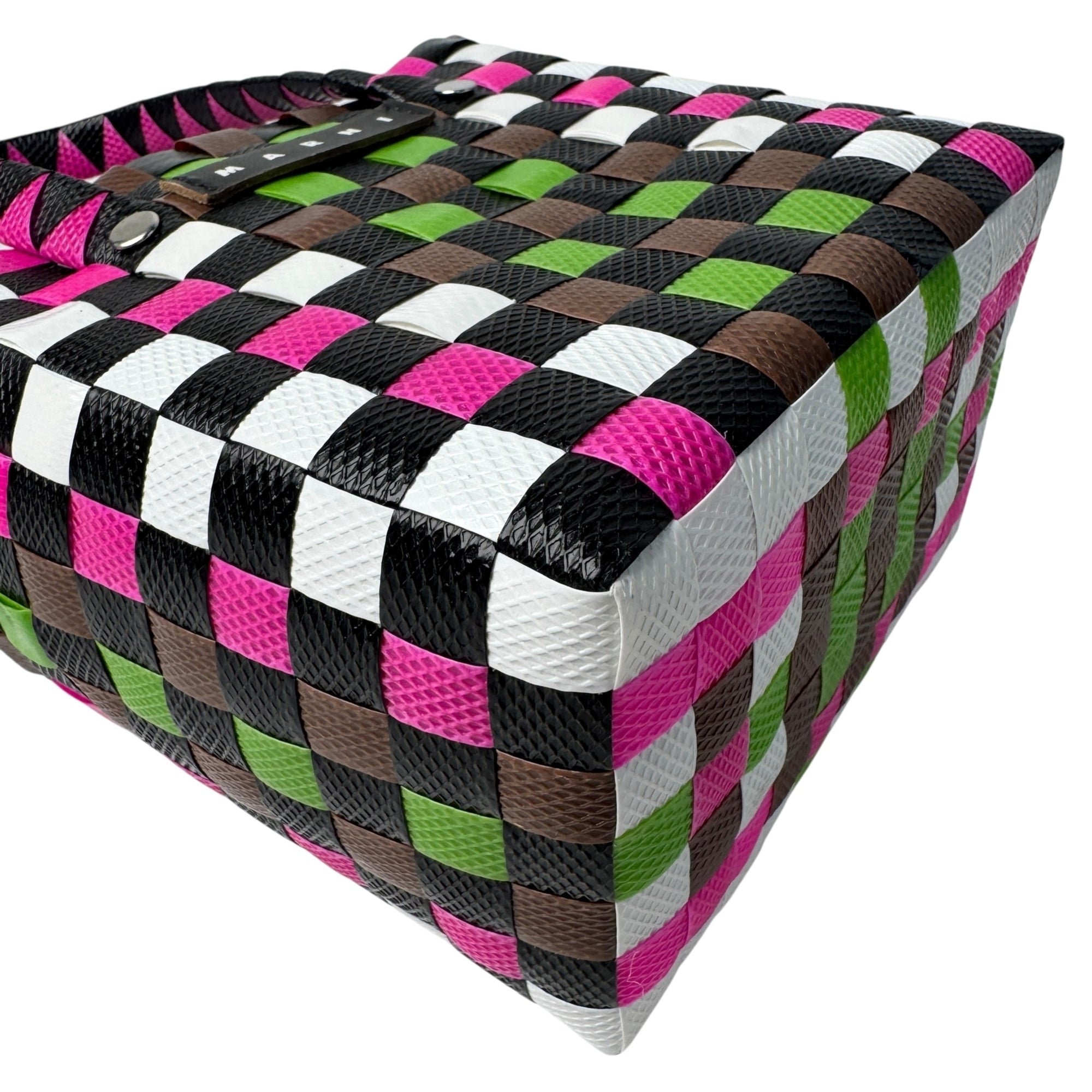 Marni Multi-Color Polypropylene Handbag Tote Bag (Pre-Owned)