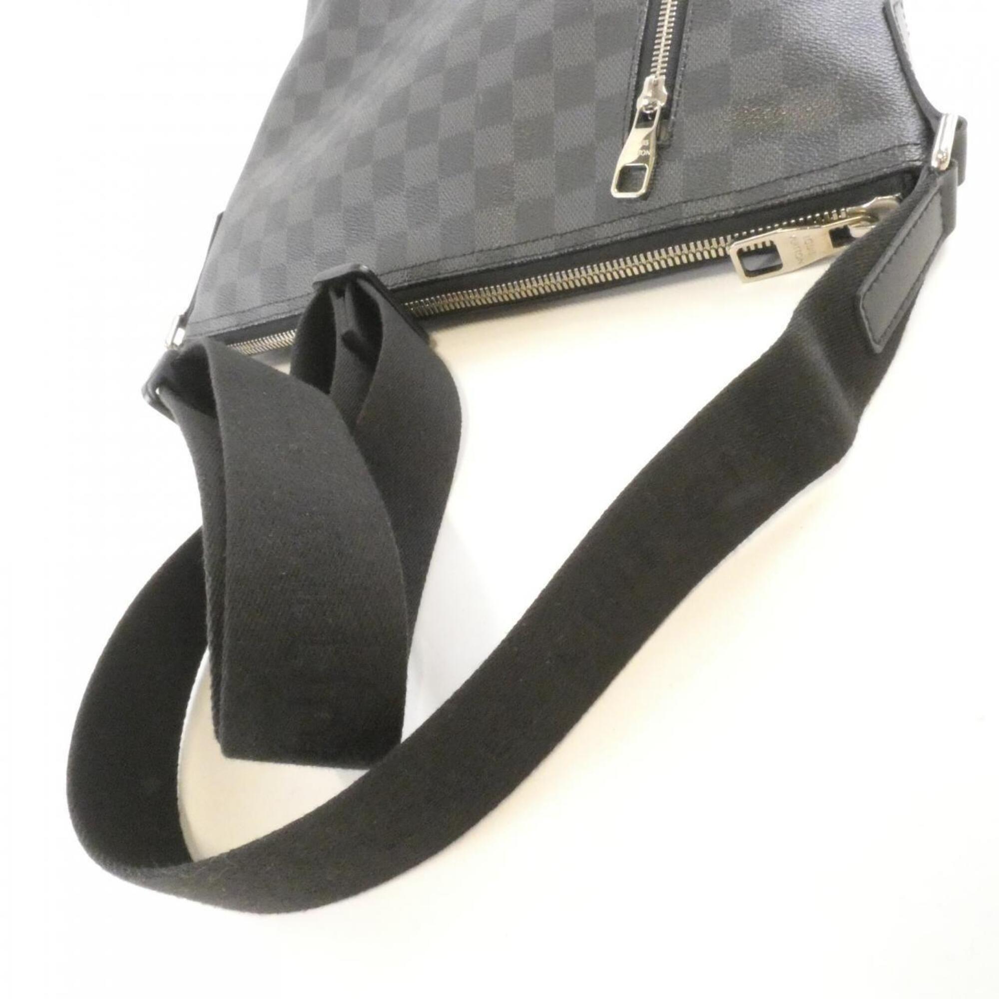 Louis Vuitton Damier Graphite Graphite Damier Graphite Shoulder Bag (Pre-Owned)