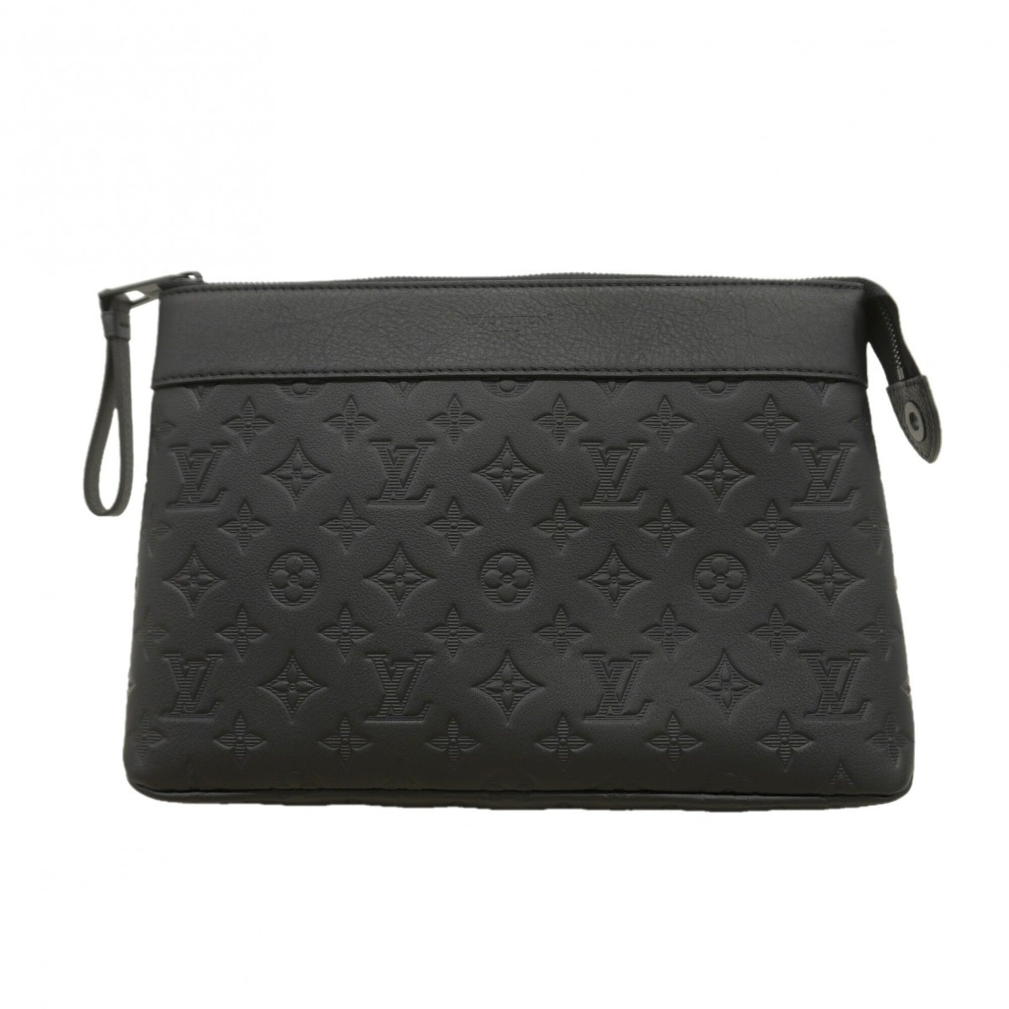 Louis Vuitton Black Clutch Bag (Pre-Owned)