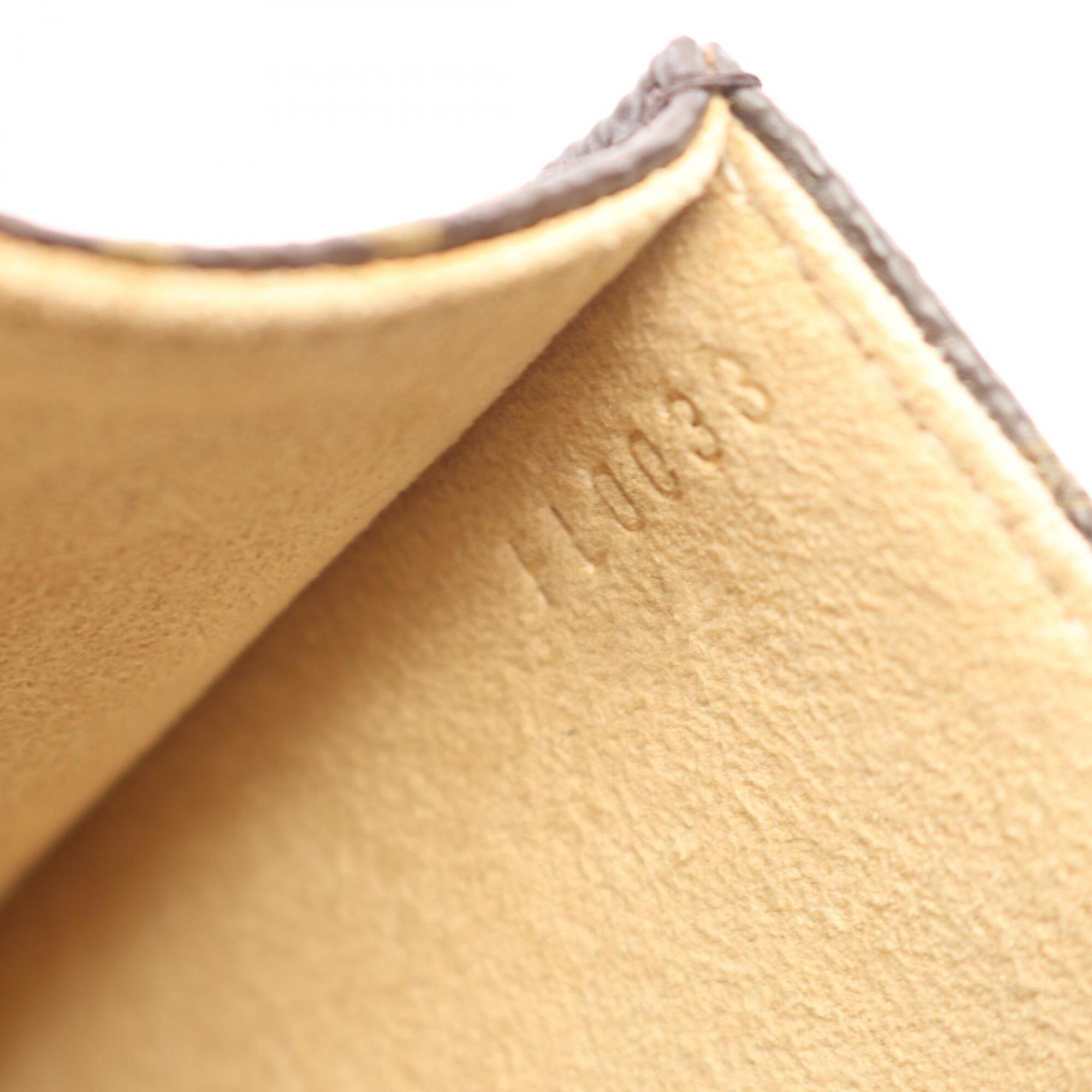 Louis Vuitton Brown Pvc Leather Fanny Pack Handbag (Pre-Owned)