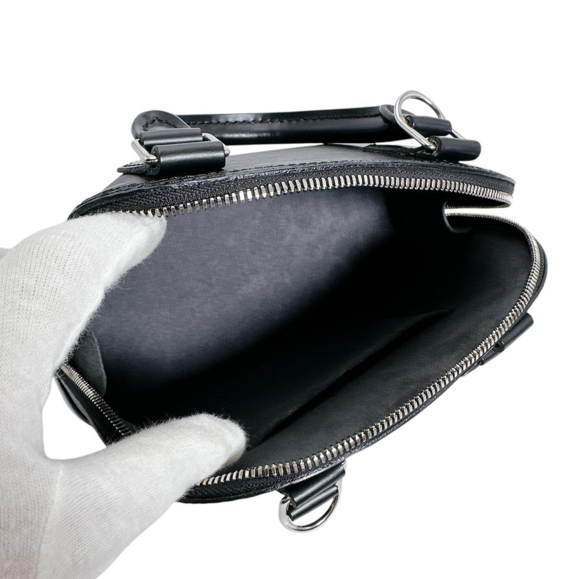 Louis Vuitton Epi Black Noir Epi Leather Shoulder Bag (Pre-Owned)