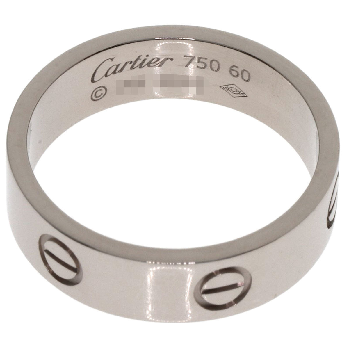 Cartier White Gold (18K) Band Ring (Pre-Owned)