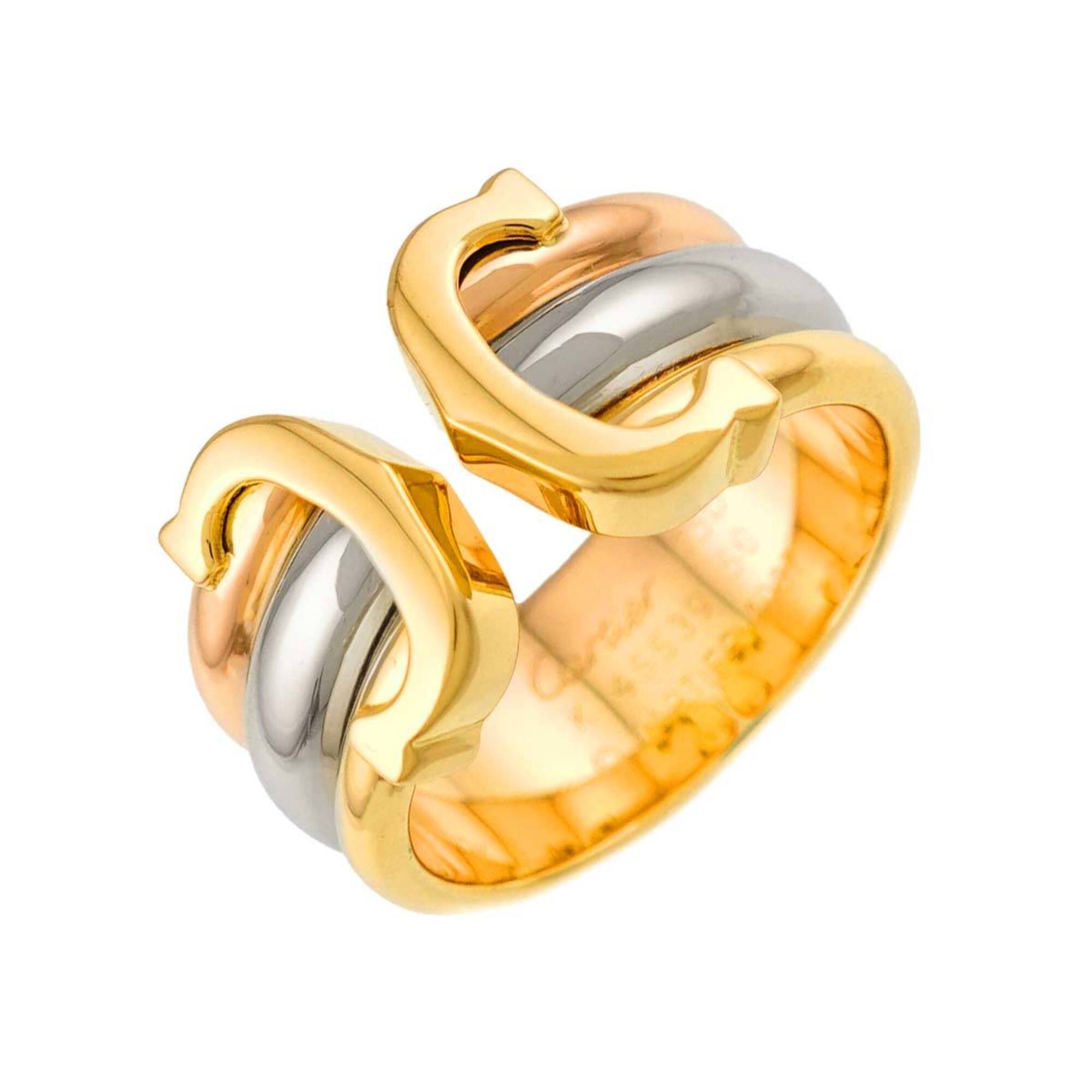 Cartier Yellow Gold (18K) Pink Gold (18K) White Gold (18K) Band Ring (Pre-Owned)