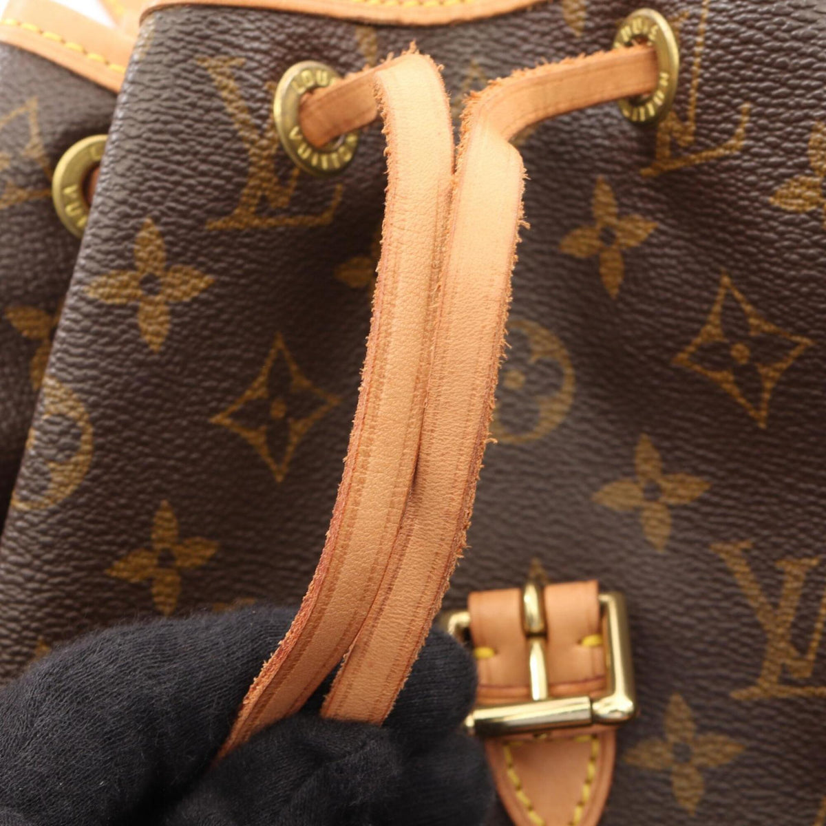 Louis Vuitton Brown Monogram Monogram Leather Backpack (Pre-Owned)