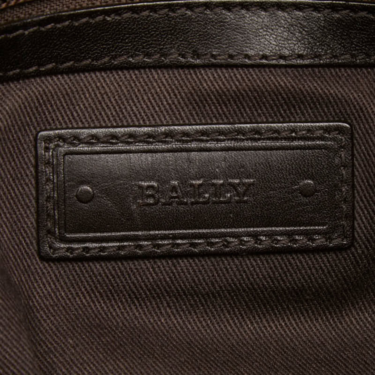 Bally Brown Leather Shoulder Bag (Pre-Owned)