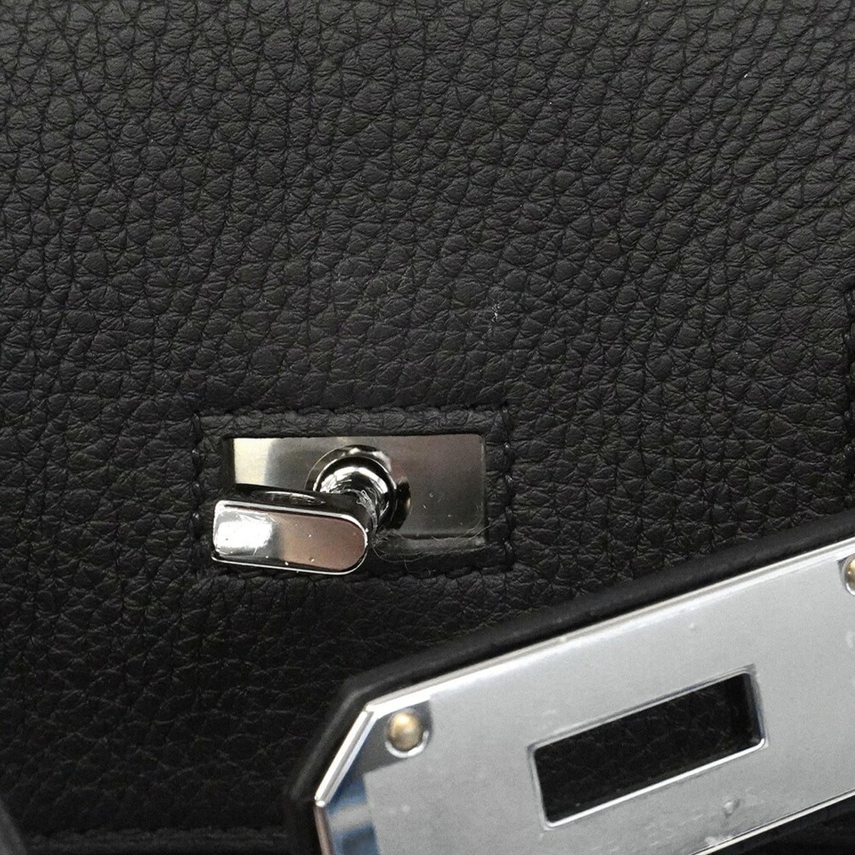 Hermes Black Togo Leather Shoulder Bag (Pre-Owned)