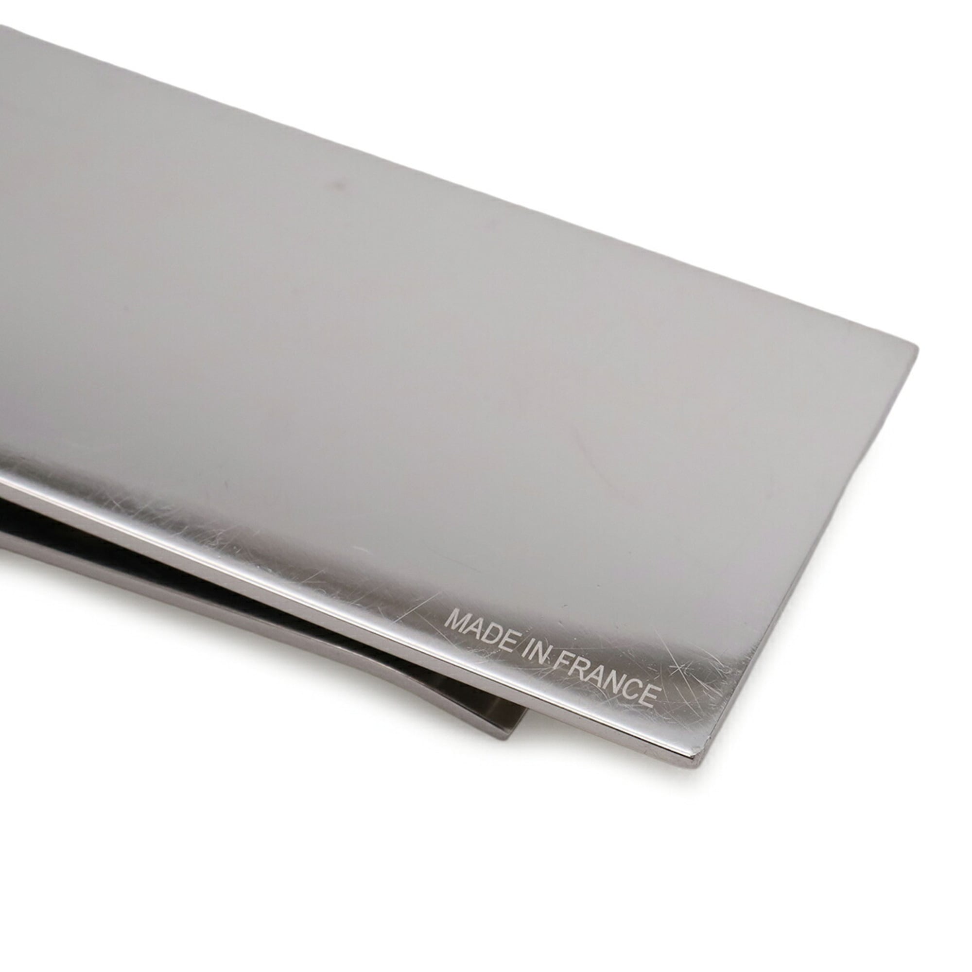 Louis Vuitton Silver Stainless Steel Money Clip (Pre-Owned)