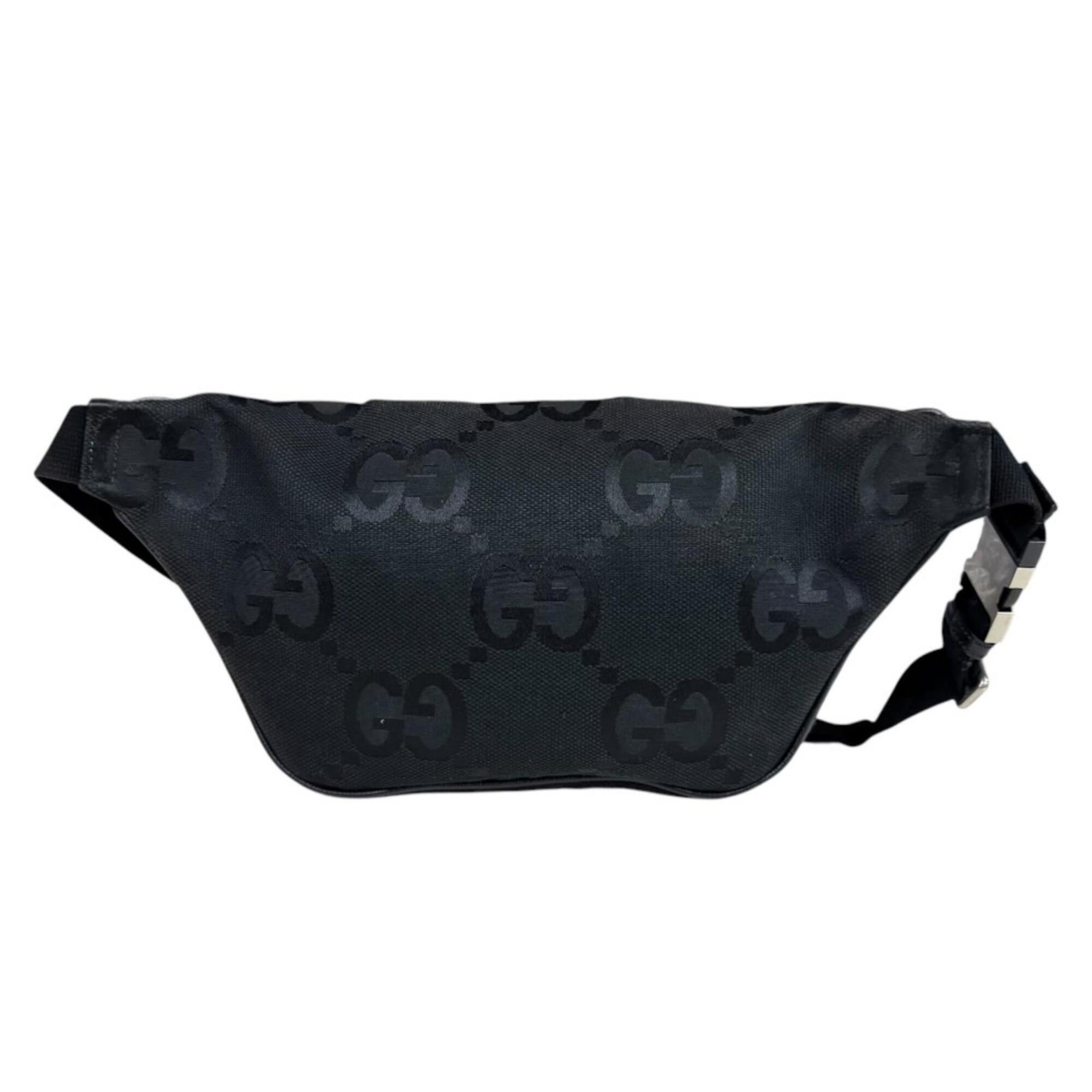 Gucci Gg Canvas Black Gg Canvas Handbag Sling Bag (Pre-Owned)