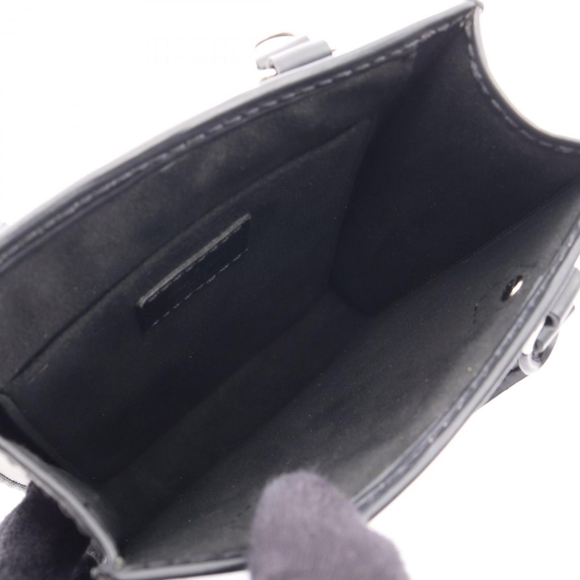Louis Vuitton Black Noir Leather Handbag (Pre-Owned)