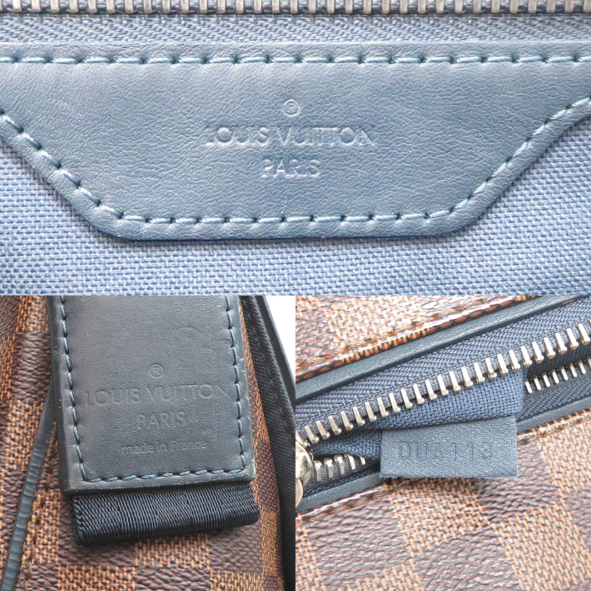 Louis Vuitton Brown Damier Canvas Messenger Bag (Pre-Owned)