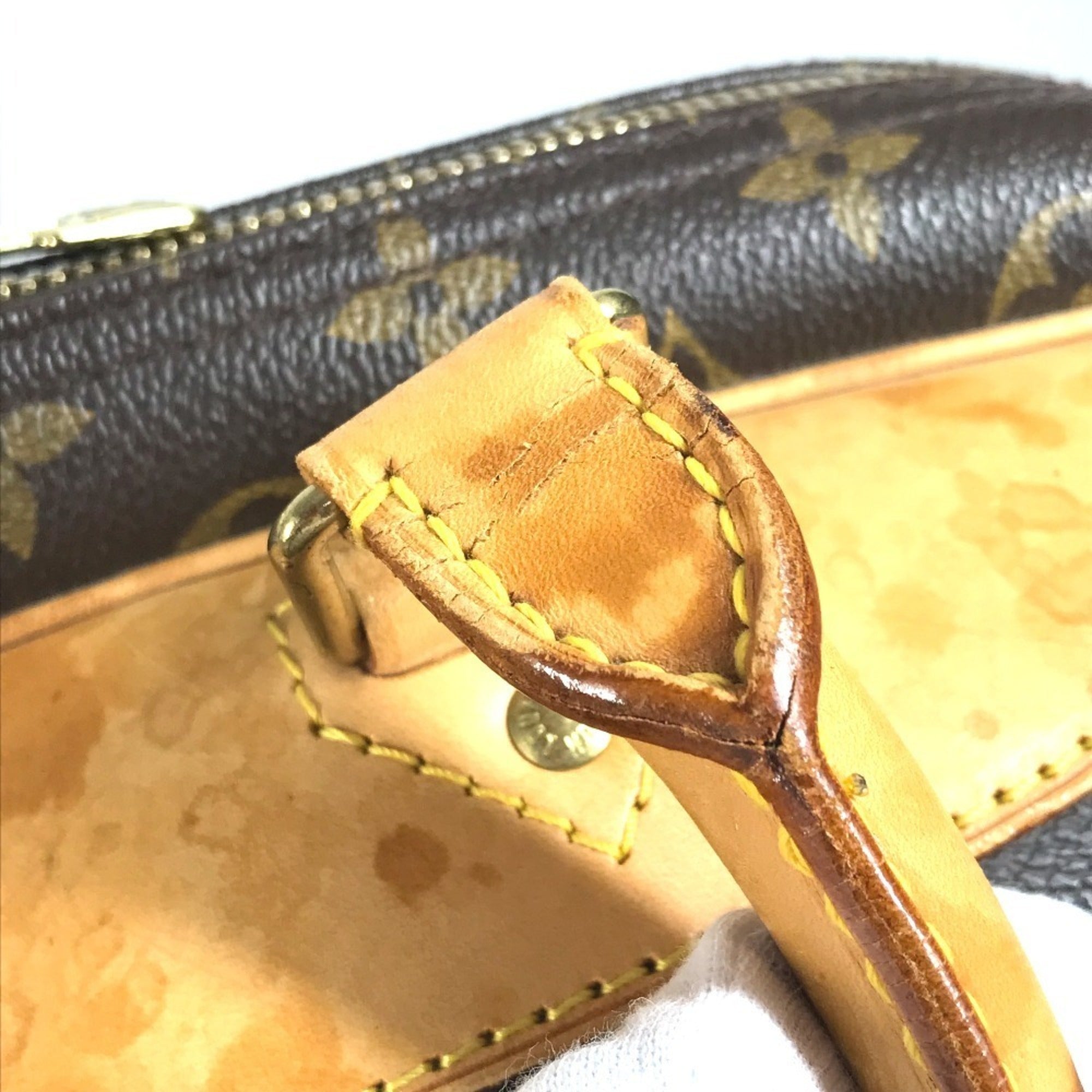 Louis Vuitton Monogram Brown Monogram Boston Bag Handbag Tote Bag (Pre-Owned)