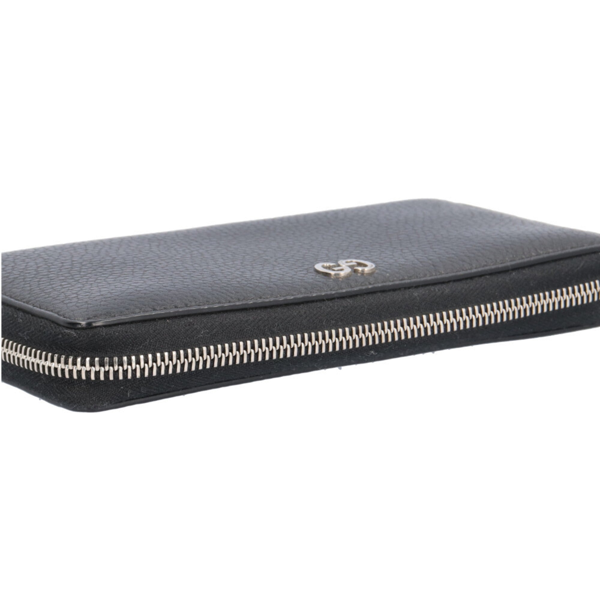 Gucci Black Leather Coin Purse/Coin Case (Pre-Owned)