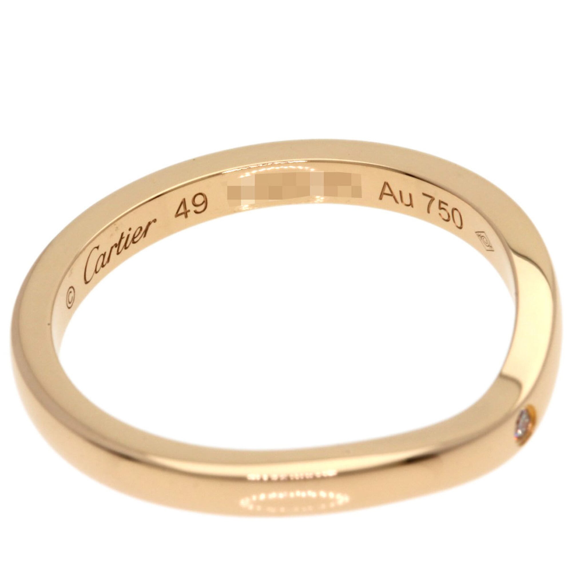 Cartier Pink Gold (18K) Band Ring (Pre-Owned)