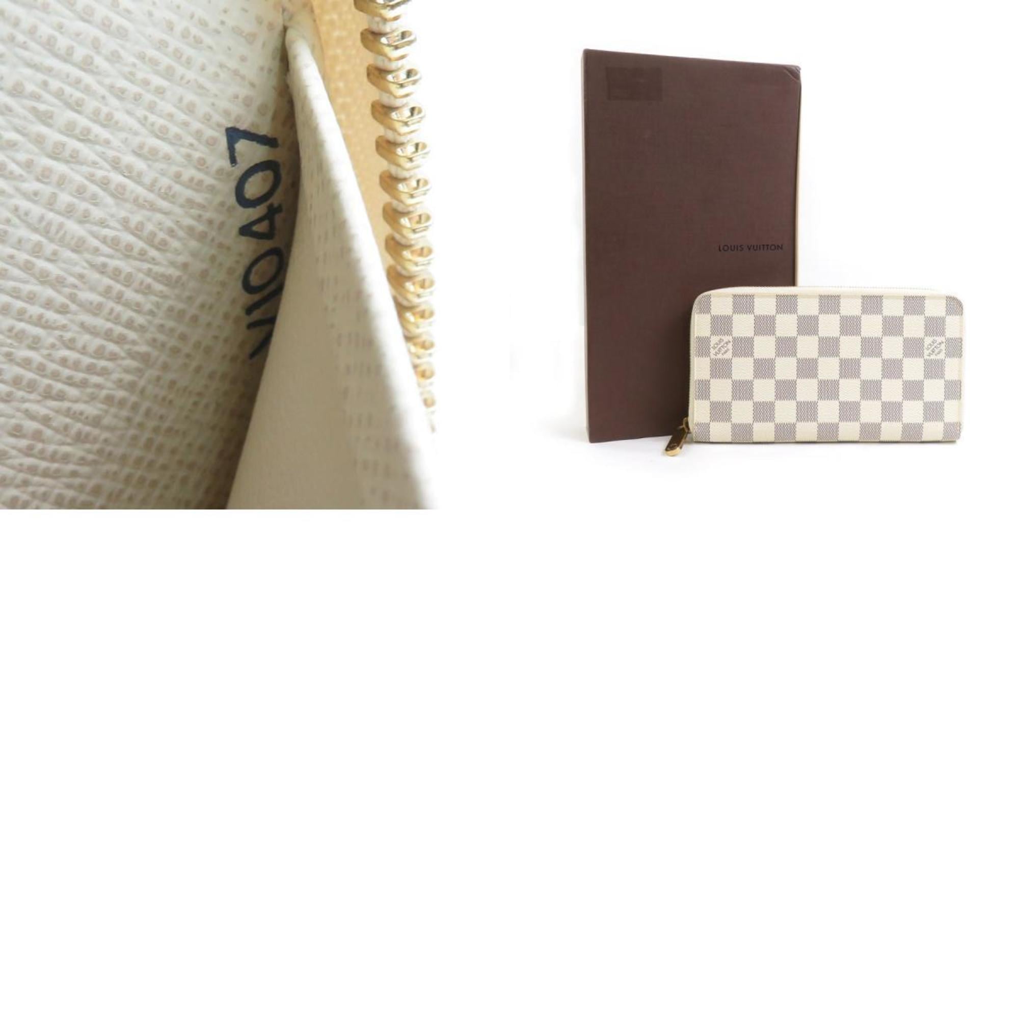 Louis Vuitton Damier Azur Ivory Damier Azur Long Wallet (Bi-Fold) (Pre-Owned)