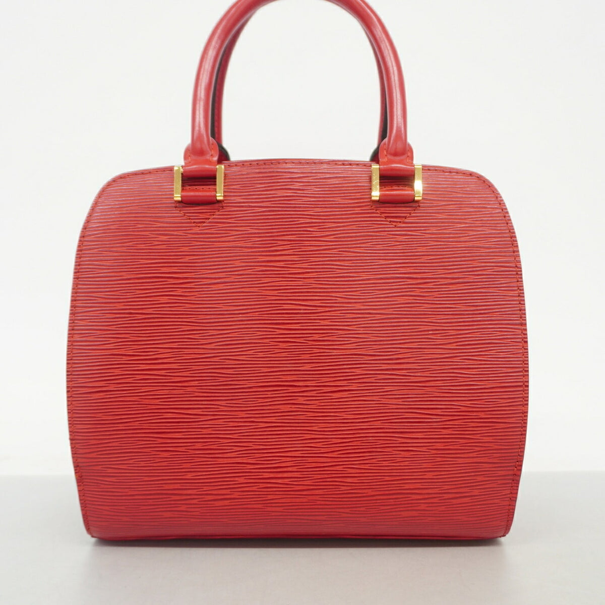 Louis Vuitton Castilian Red Handbag (Pre-Owned)