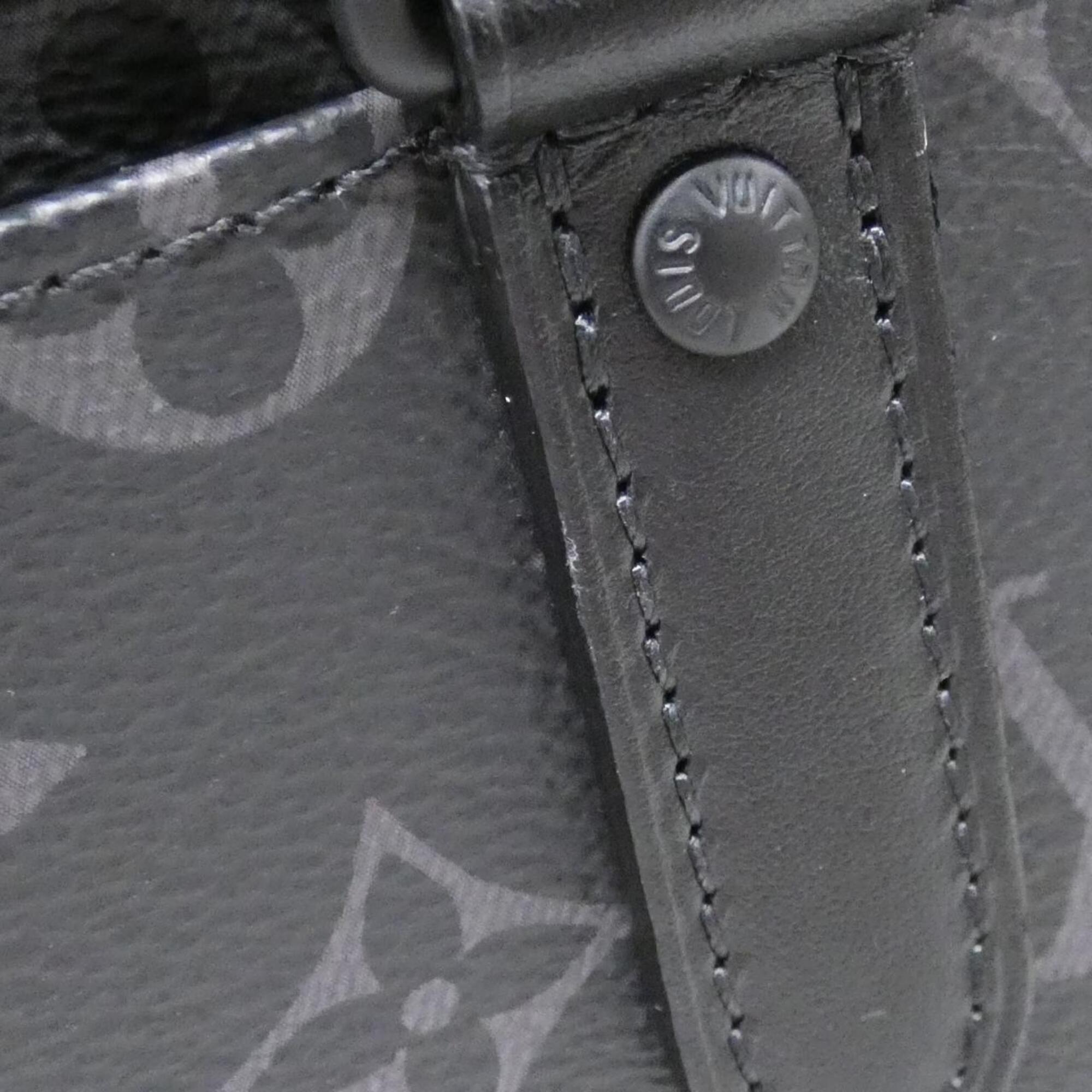 Louis Vuitton Black Monogram Eclipse Monogram Eclipse Briefcase Handbag (Pre-Owned)