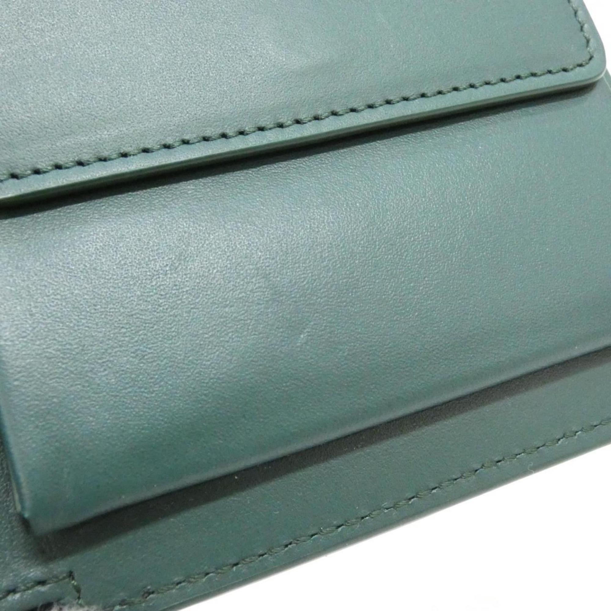 Loewe Green Long Wallet (Bi-Fold) (Pre-Owned)