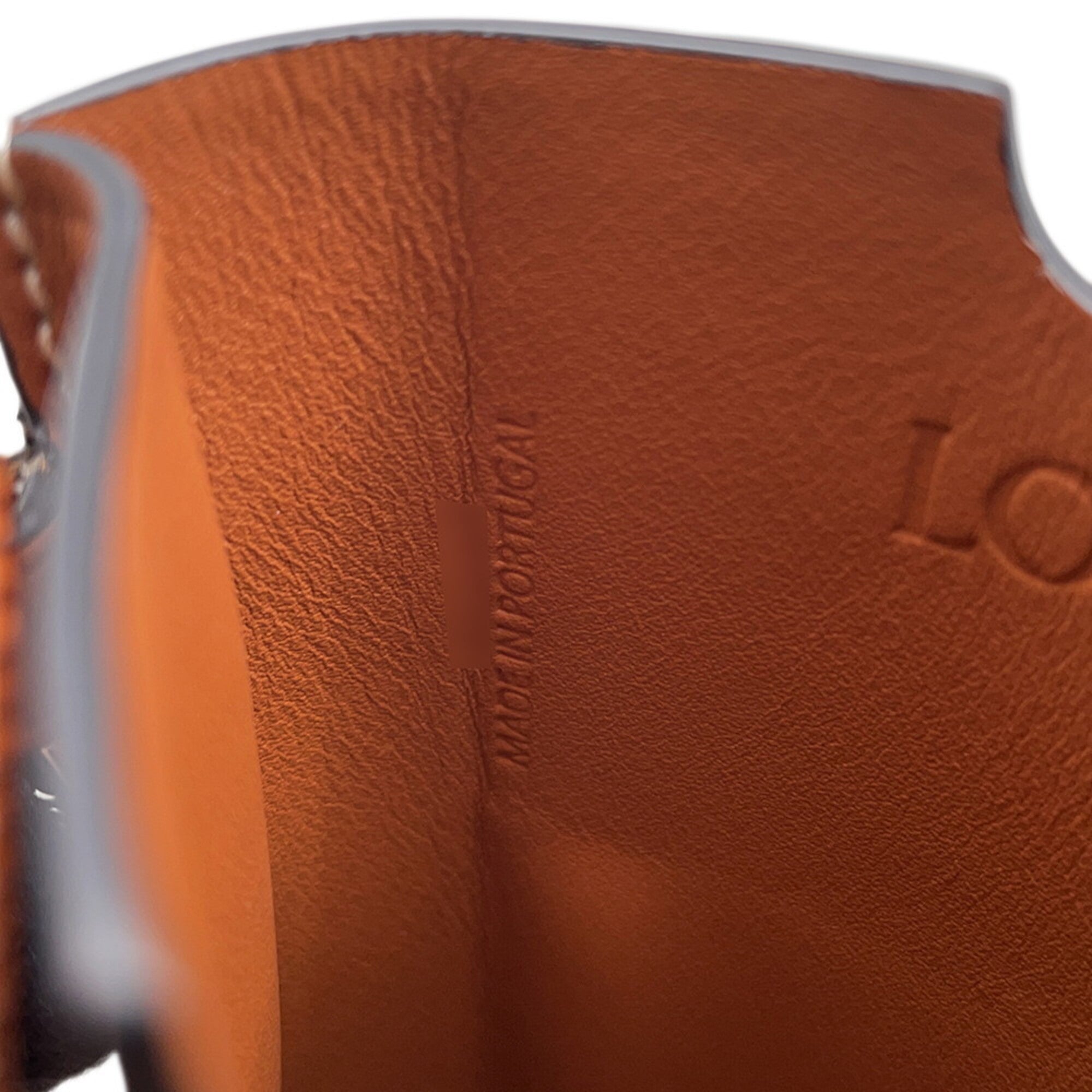 Loewe Brown Leather Handbag Pochette Pouch (Pre-Owned)